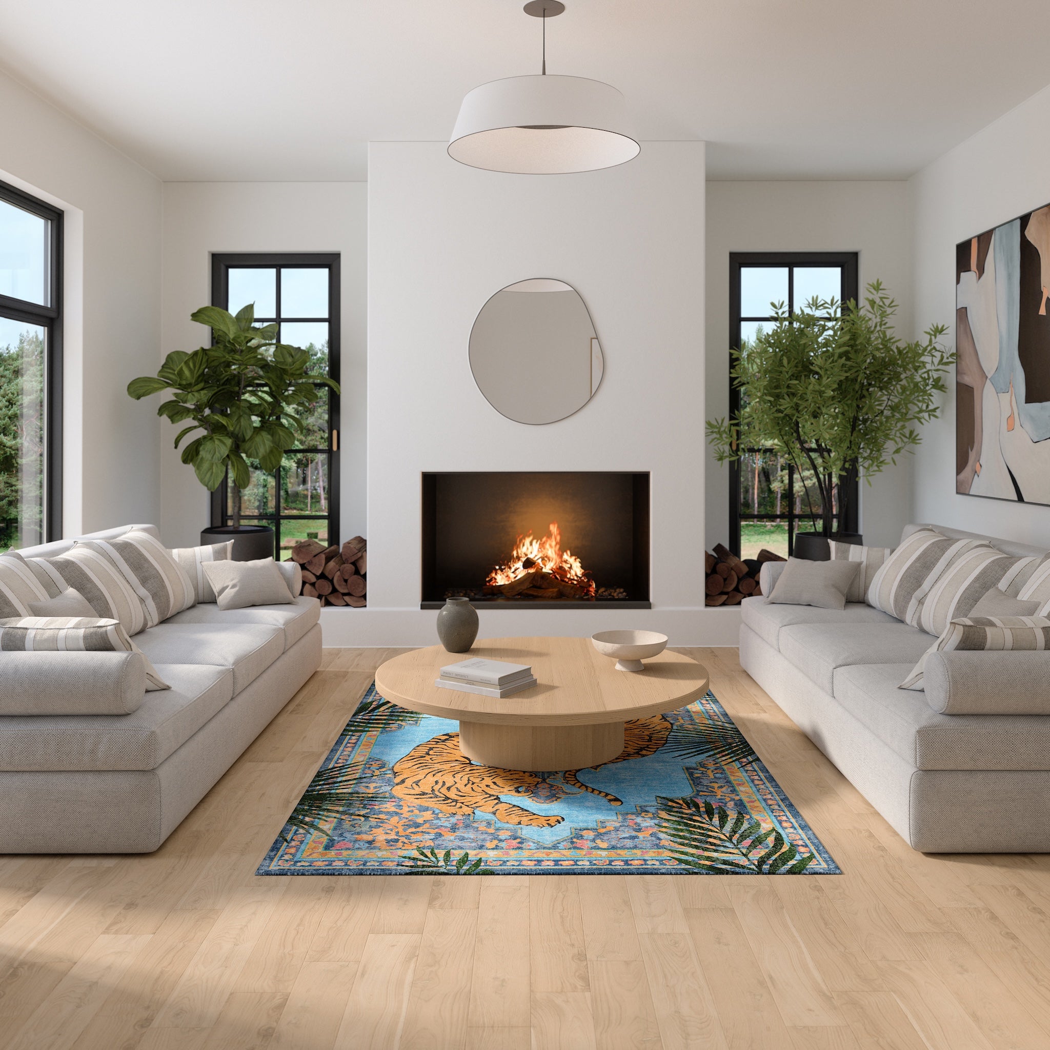 Kai Tropical Tiger Rug