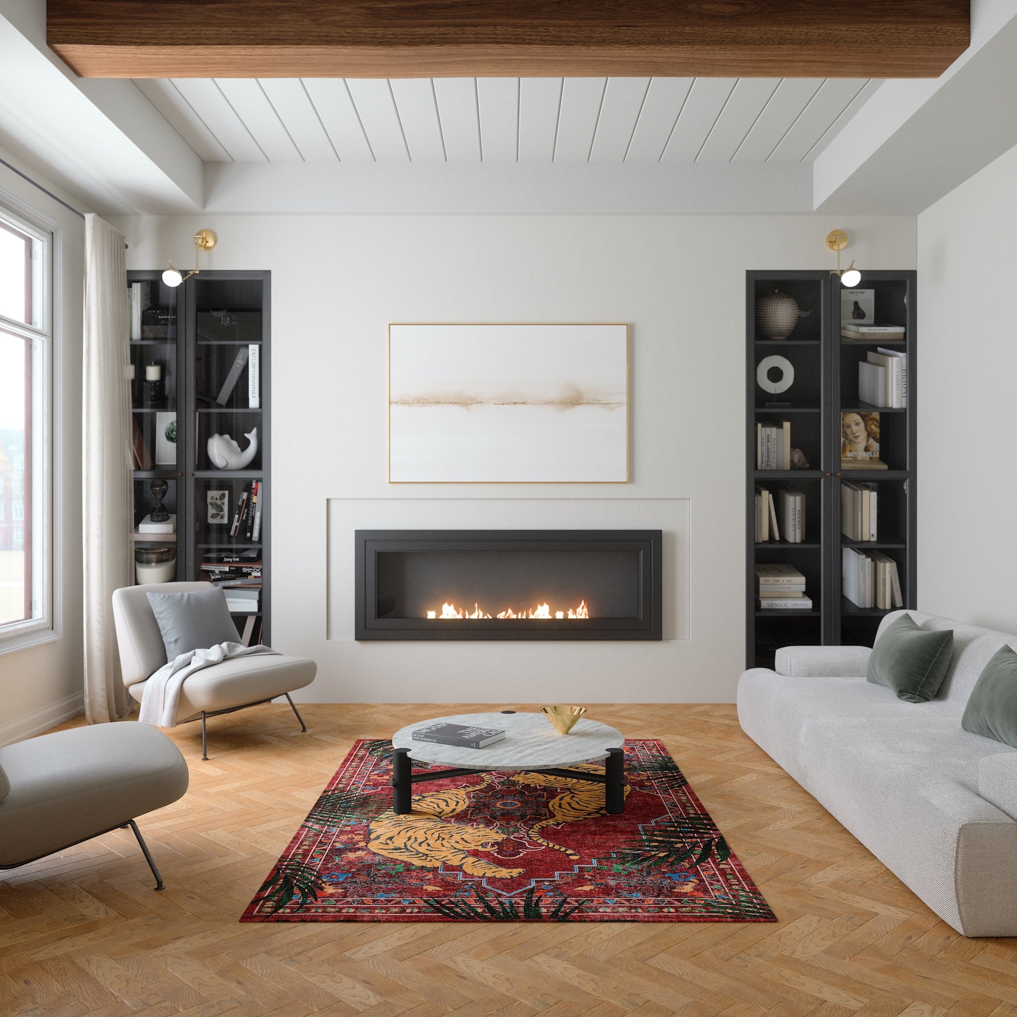 Kai Tropický tygří koberec