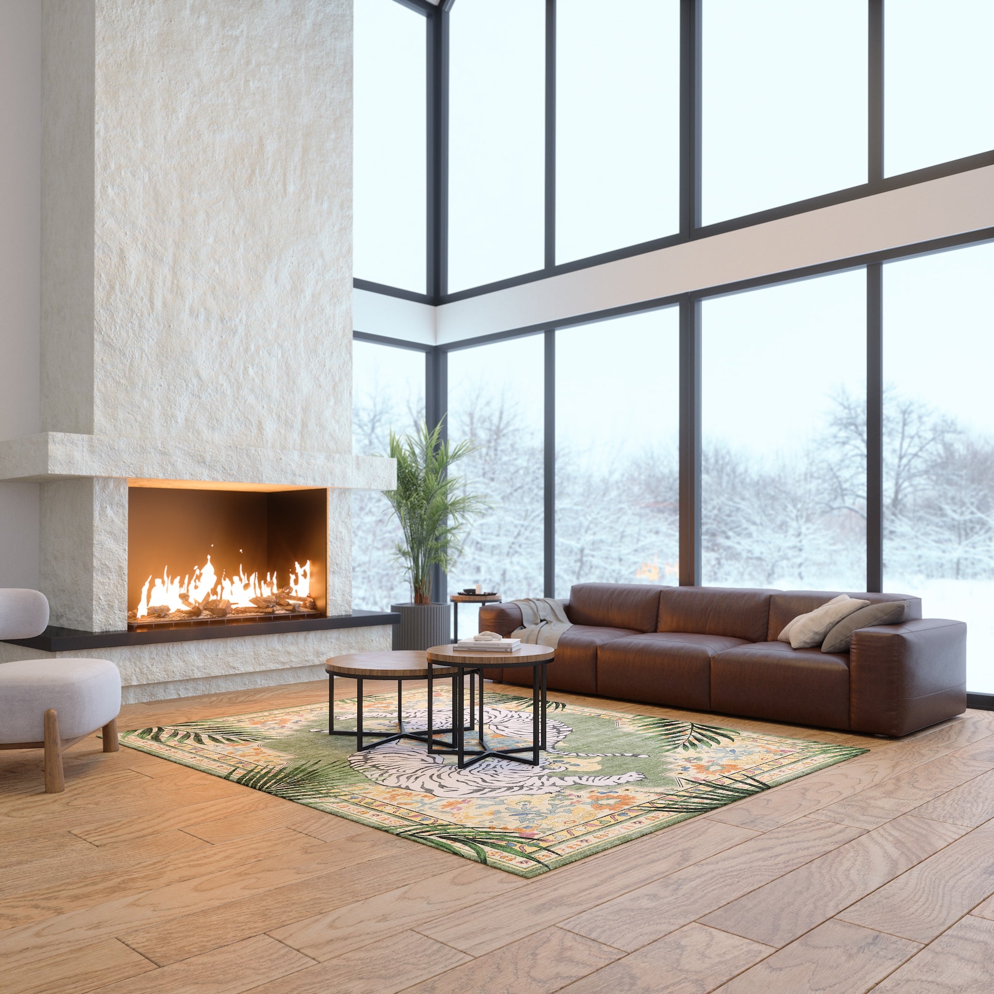 Kai Tropický tygří koberec