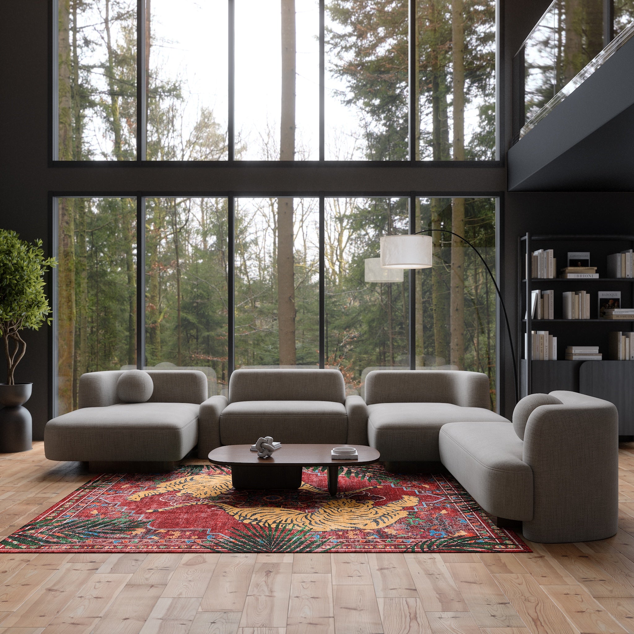 Kai Tropický tygří koberec