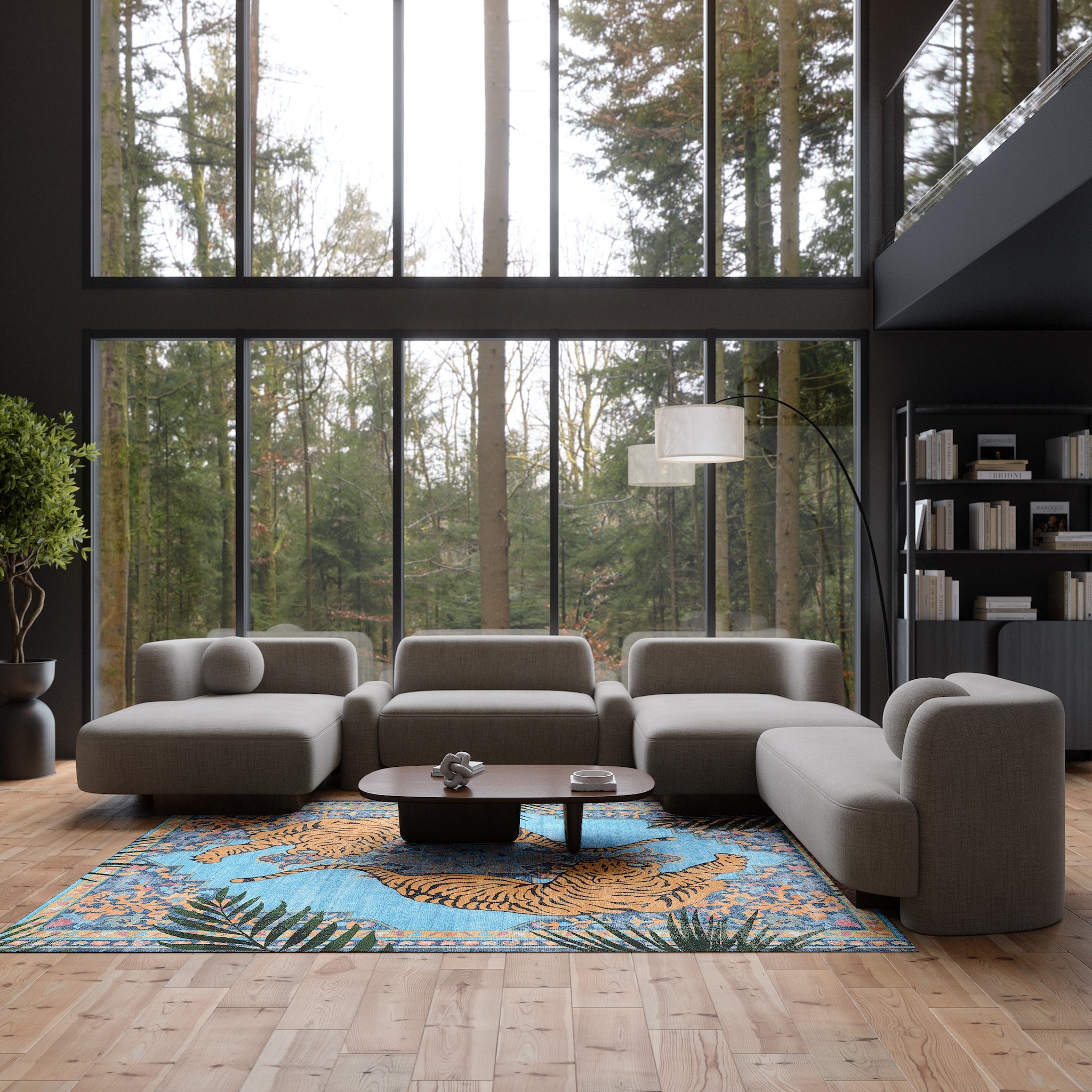 Kai Tropický tygří koberec