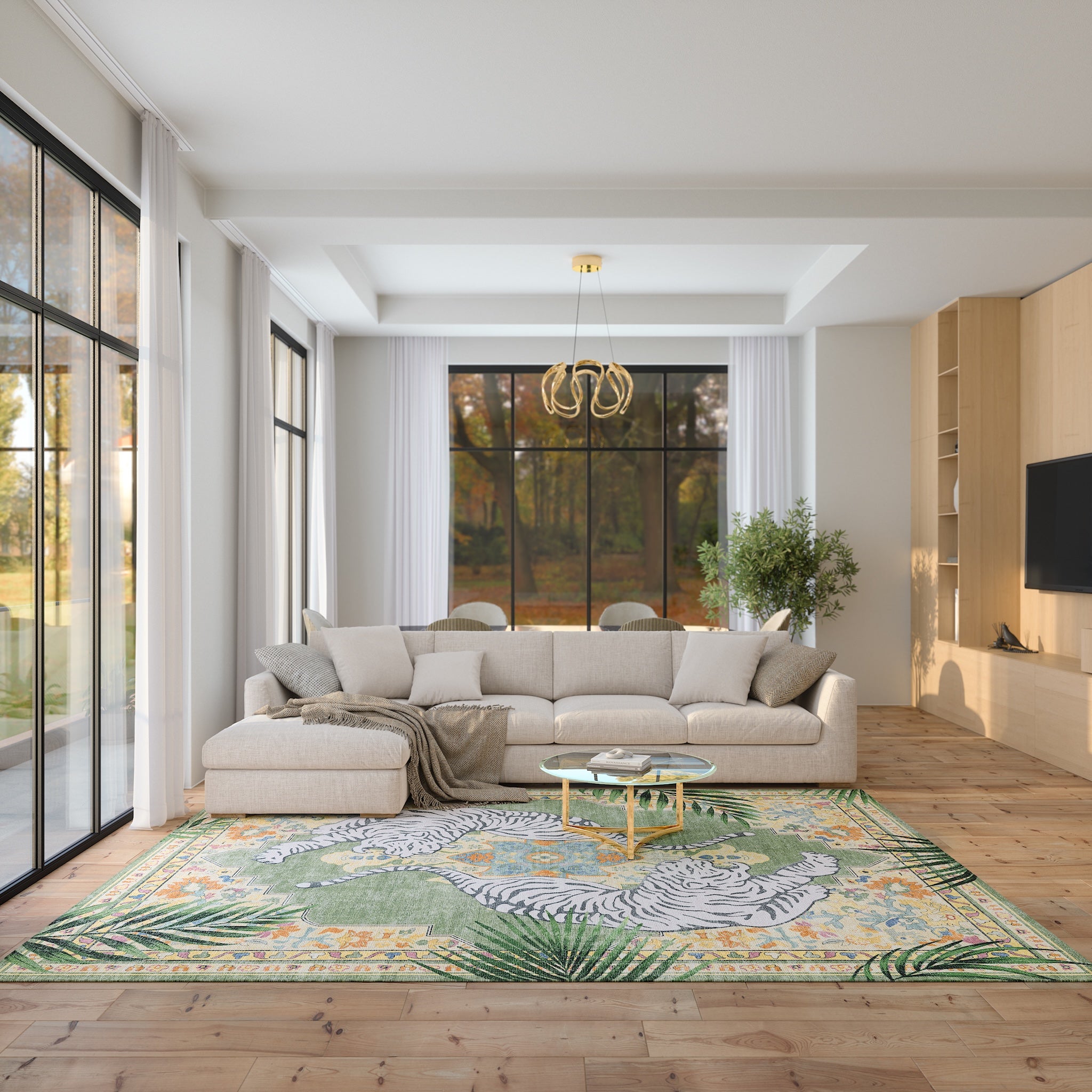 Kai Tropický tygří koberec