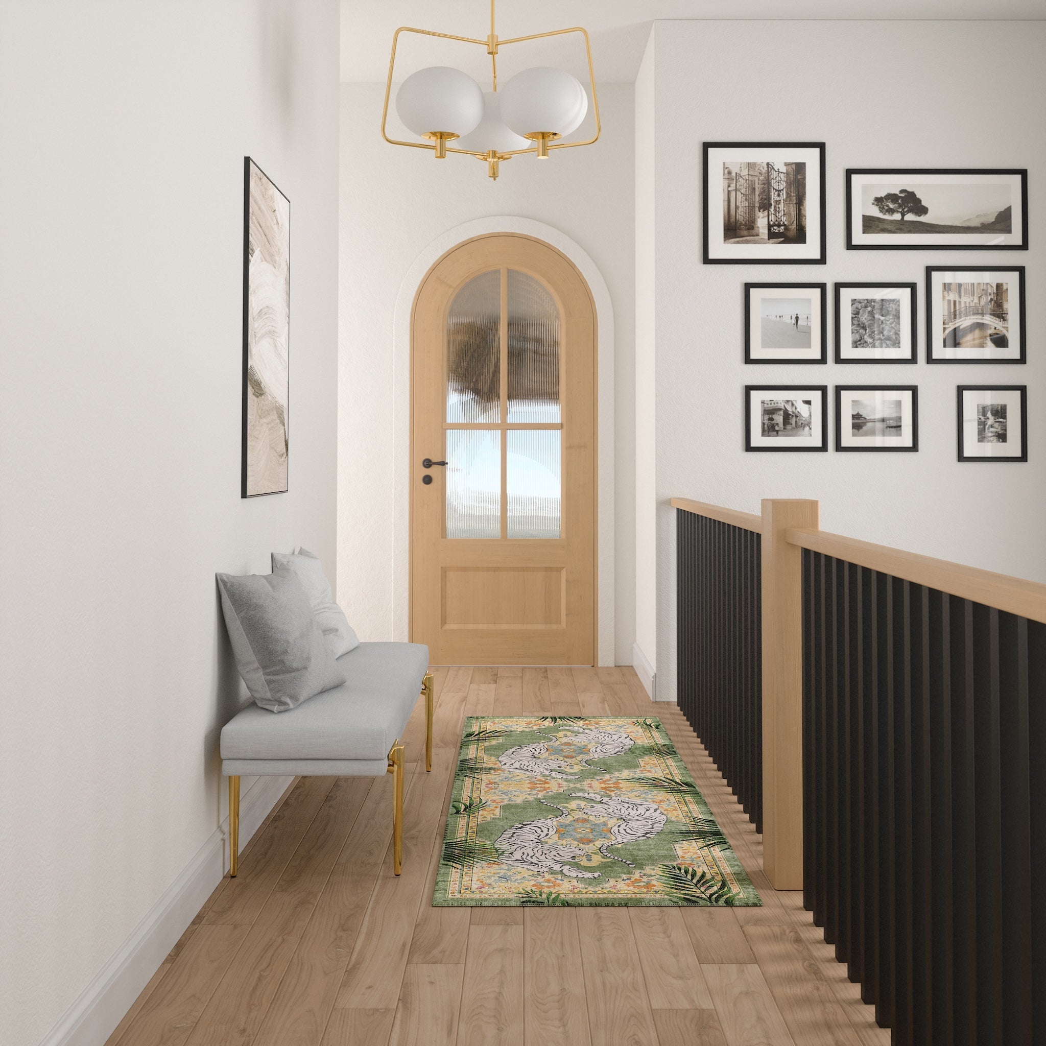 Kai Tropický tygří koberec