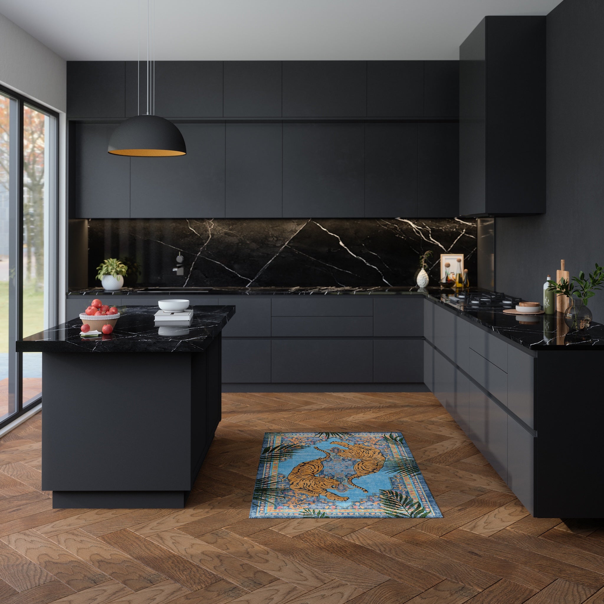 Kai Tropický tygří koberec