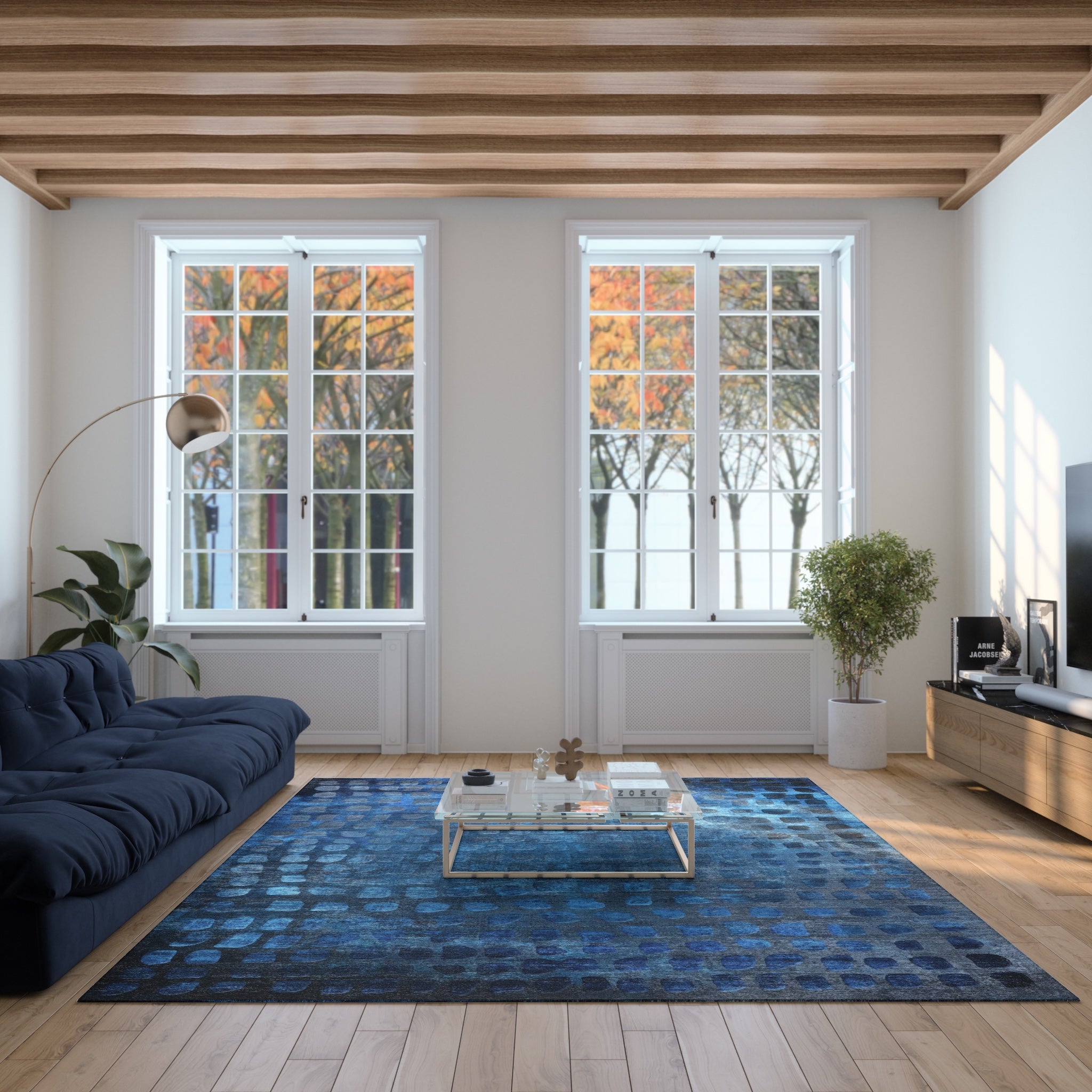 Carolina Artistic Grid Rug