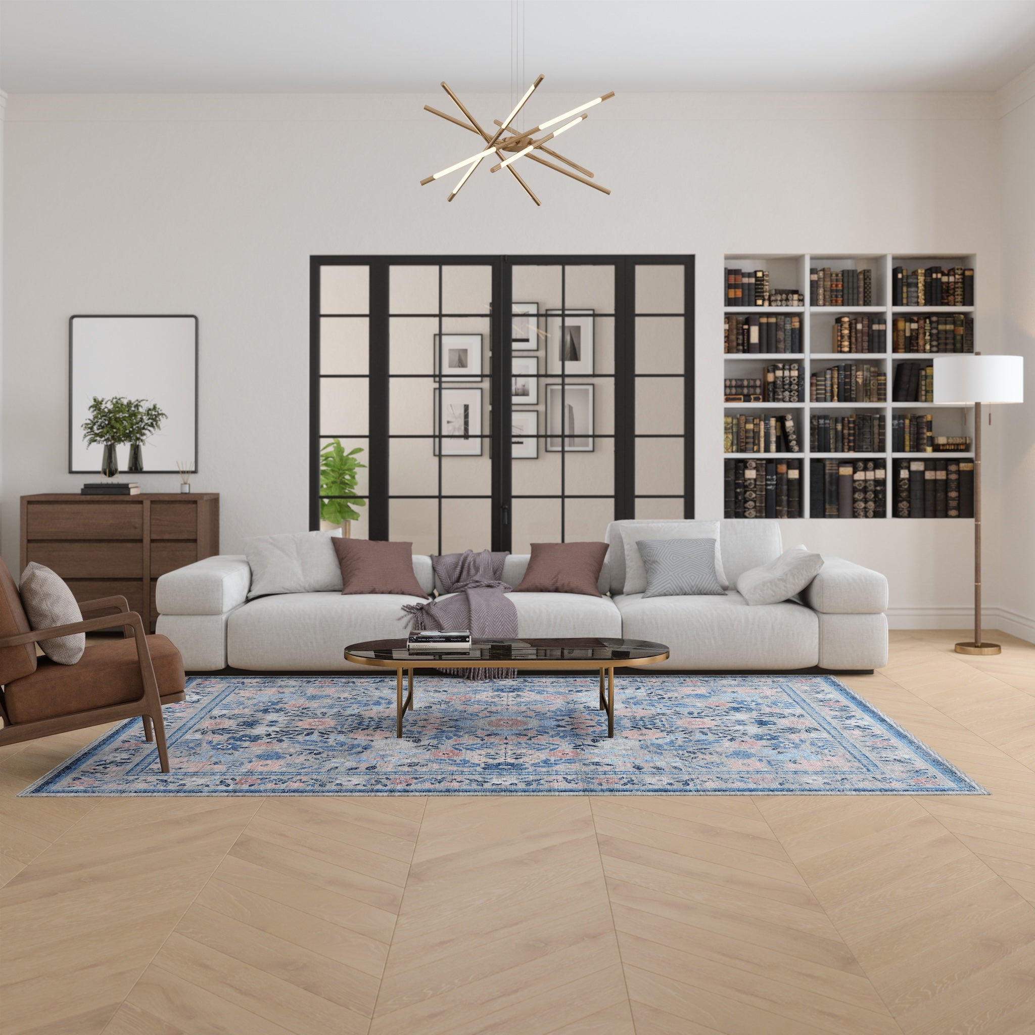 Olivia Vintage Floral Rug