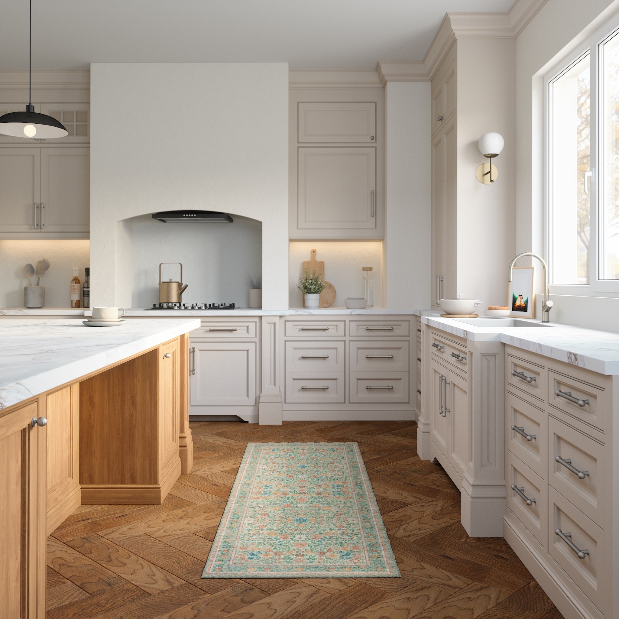 Olivia Vintage Floral Rug