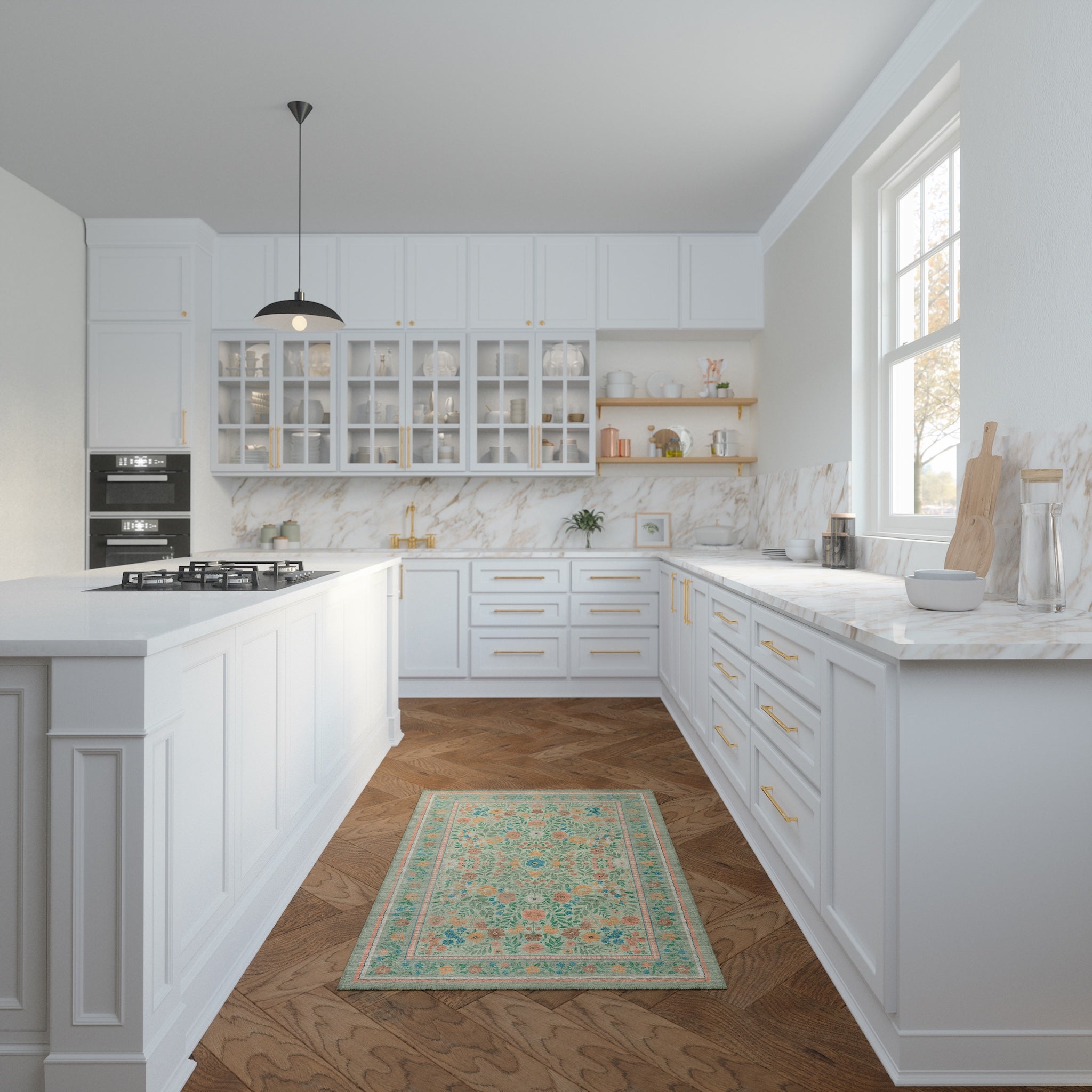 Olivia Vintage Floral Rug