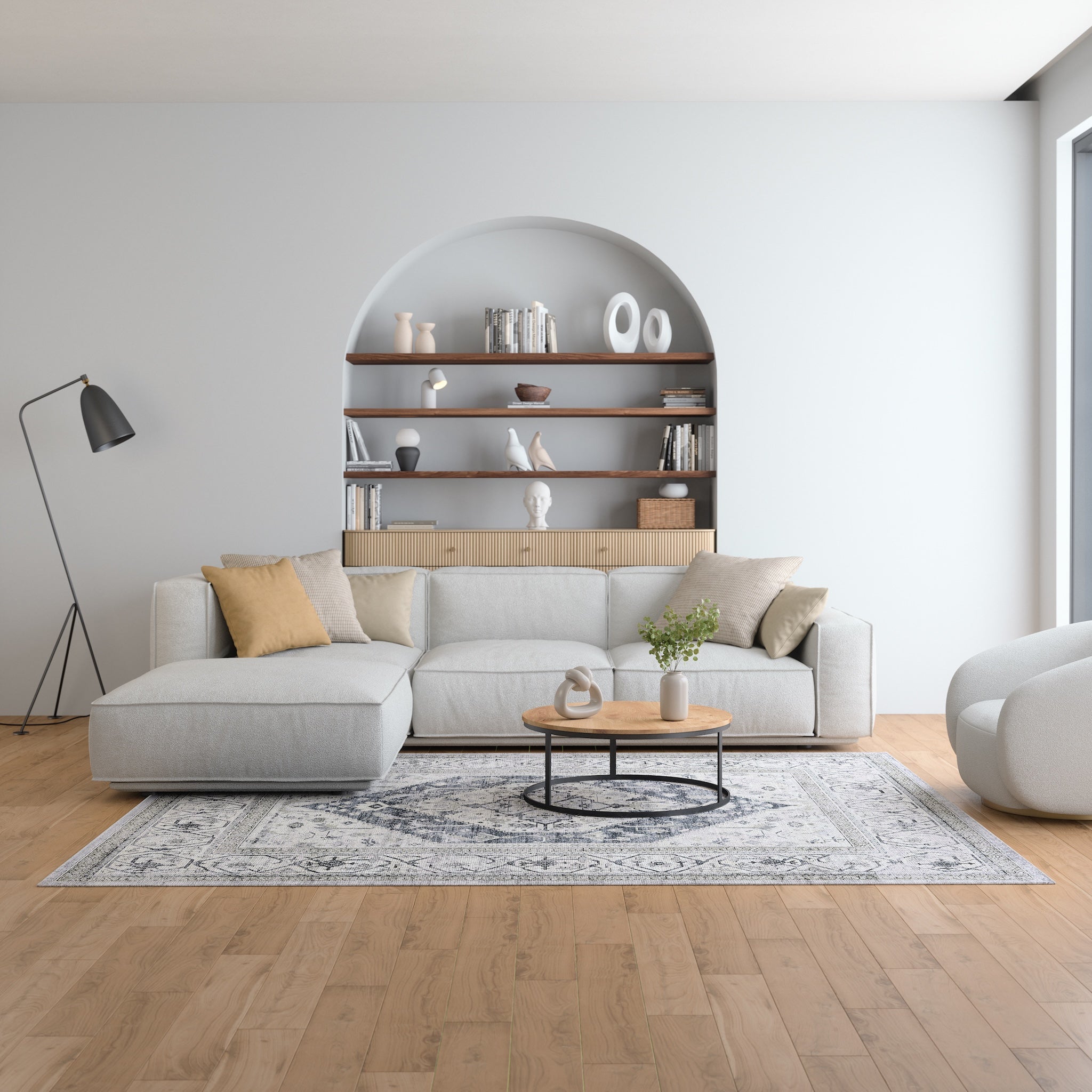 Emme Реколта медальон килим