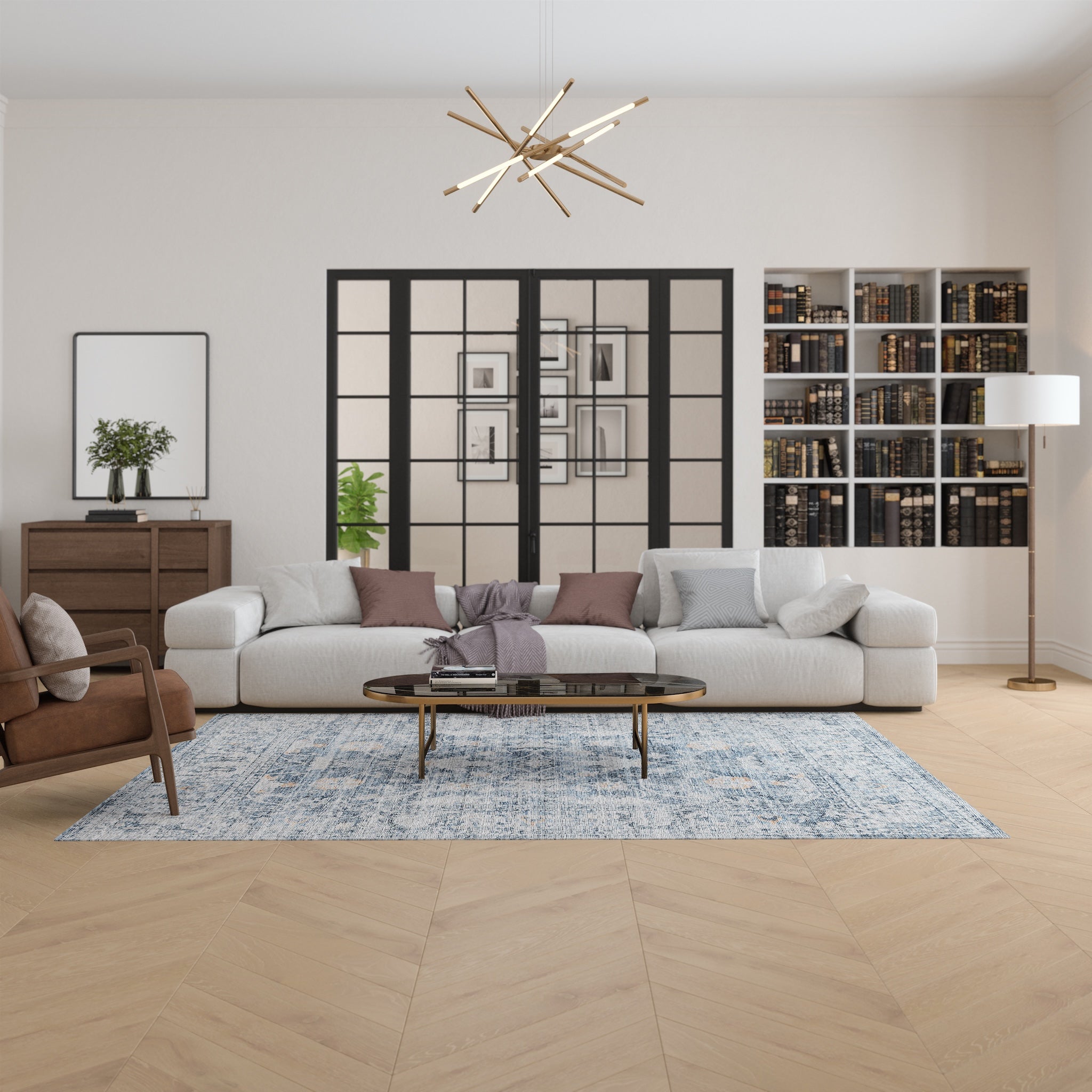 Genevieve Реколта руж килим