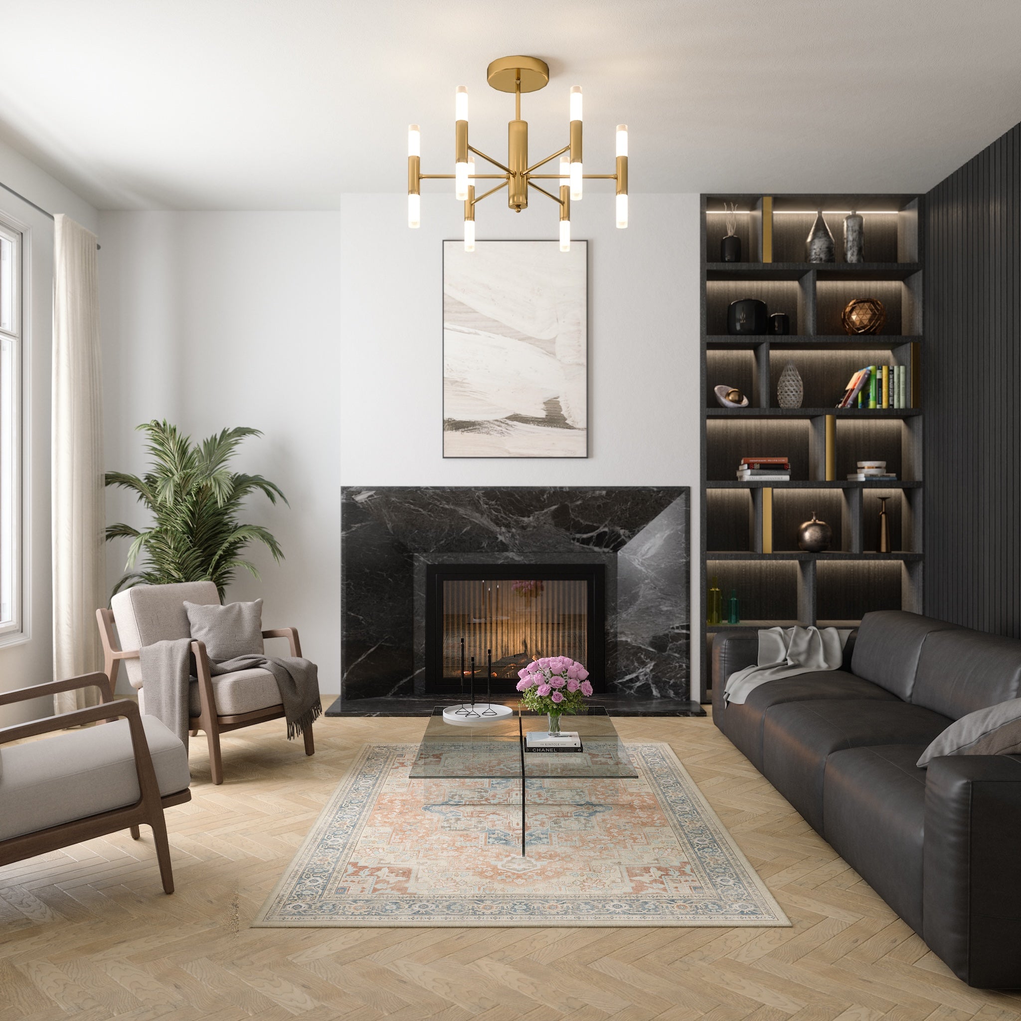 Isabela Килим с орнаментален медальон