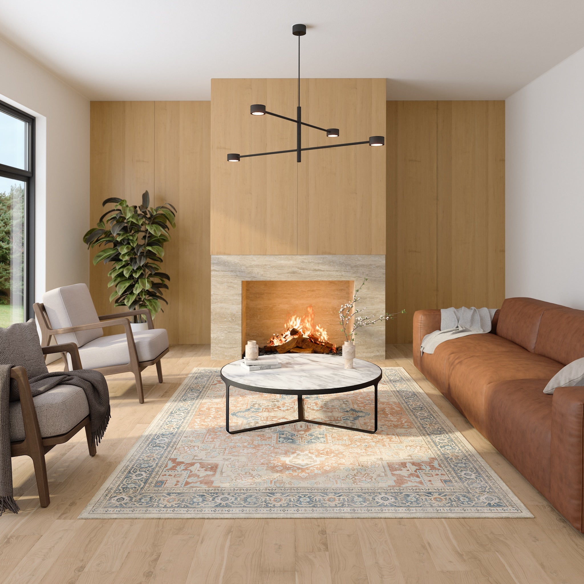 Isabela Килим с орнаментален медальон