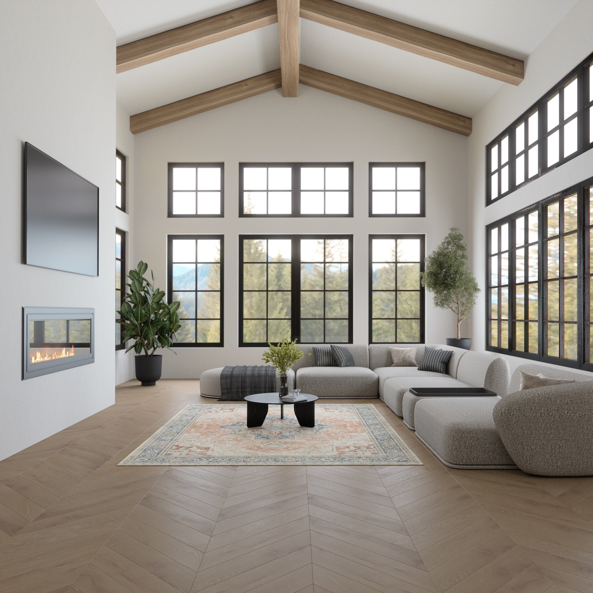 Isabela Килим с орнаментален медальон