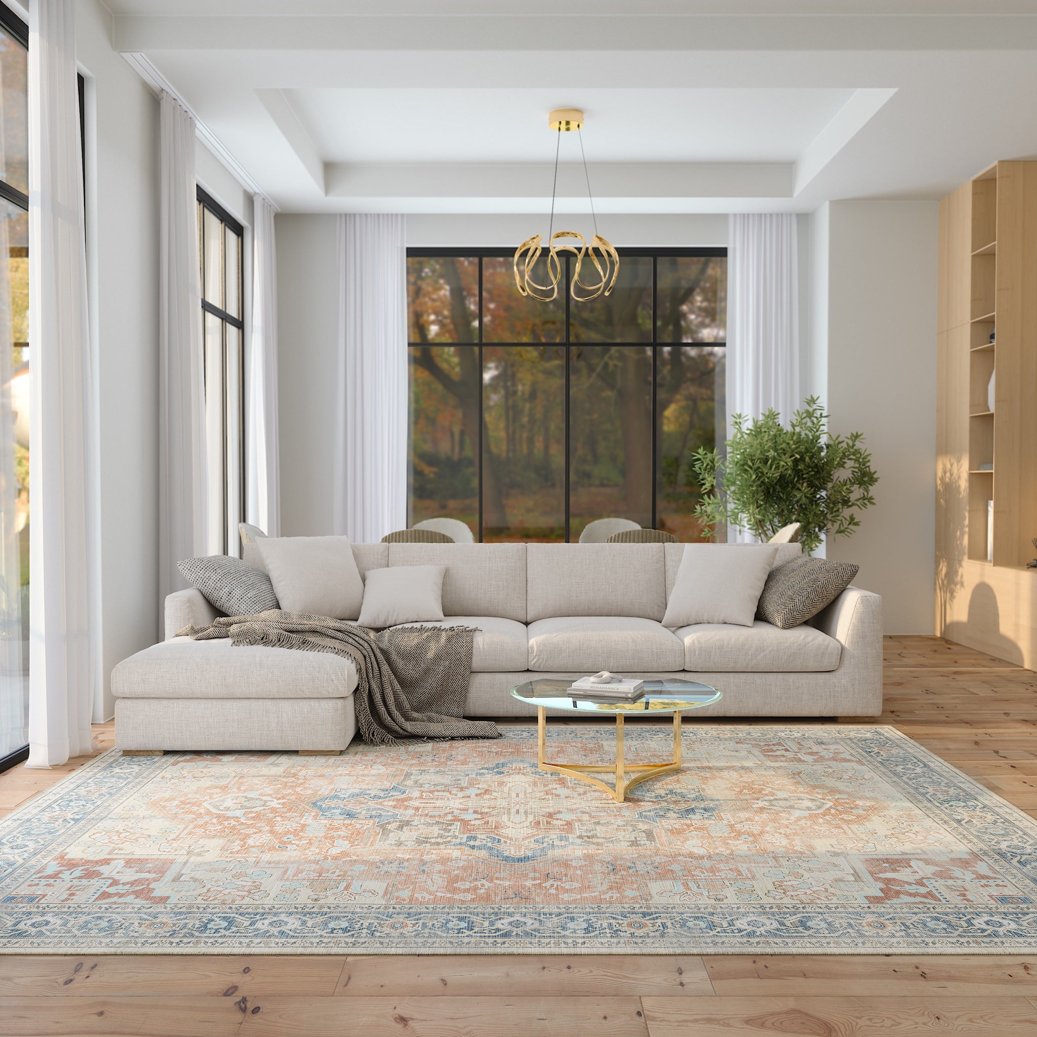 Isabela Килим с орнаментален медальон