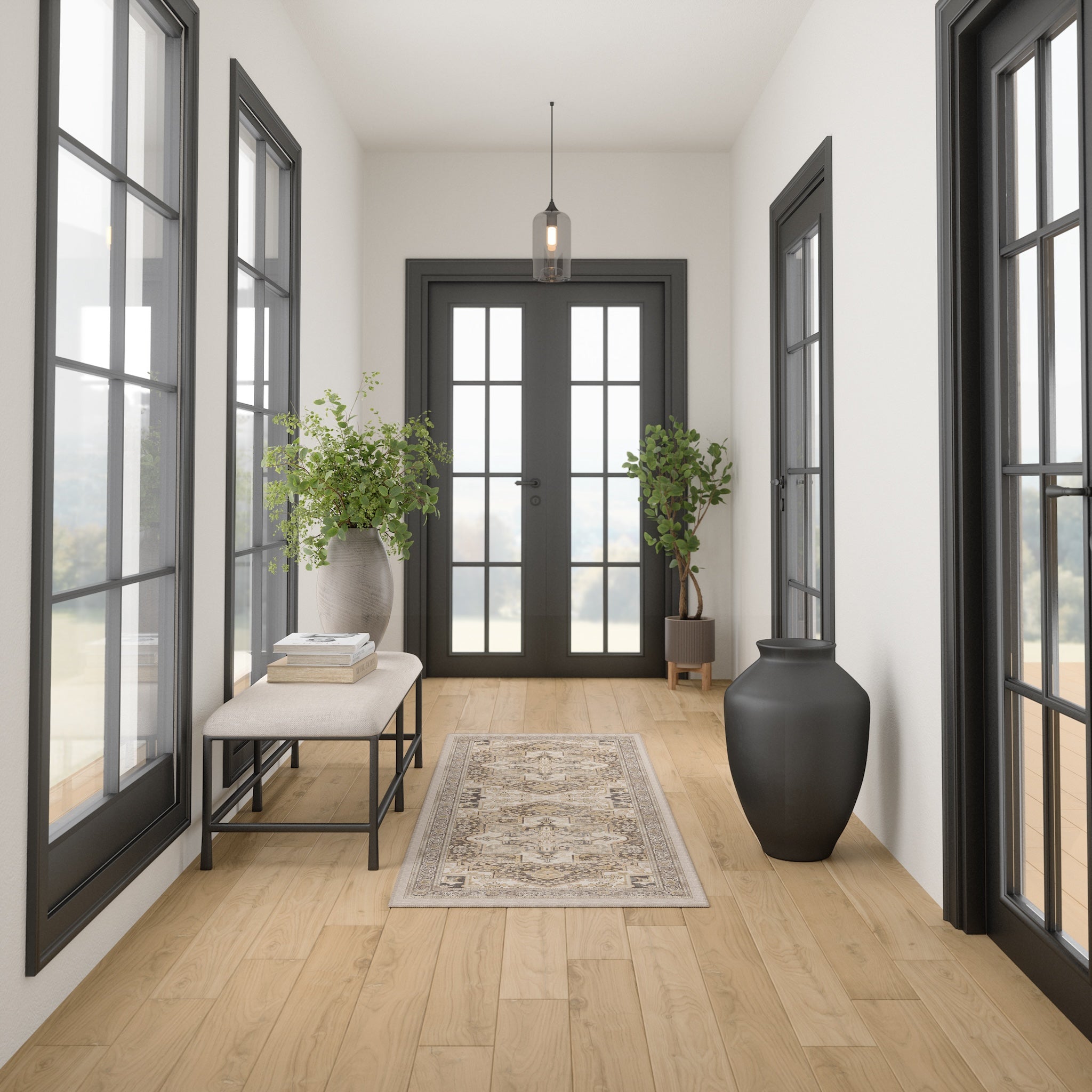 Isabela Килим с орнаментален медальон