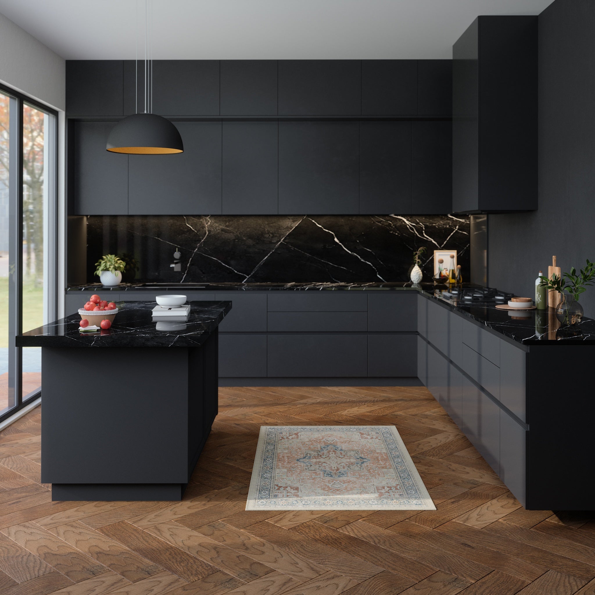 Isabela Килим с орнаментален медальон