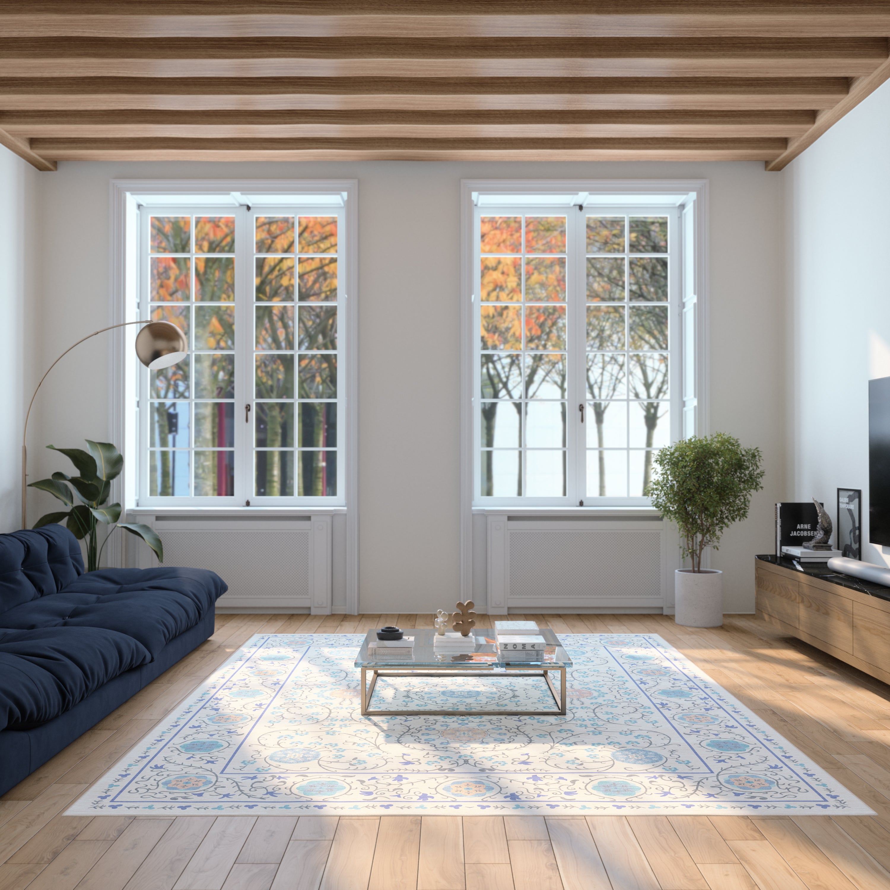 Rosalie Декоративен килим с медальон