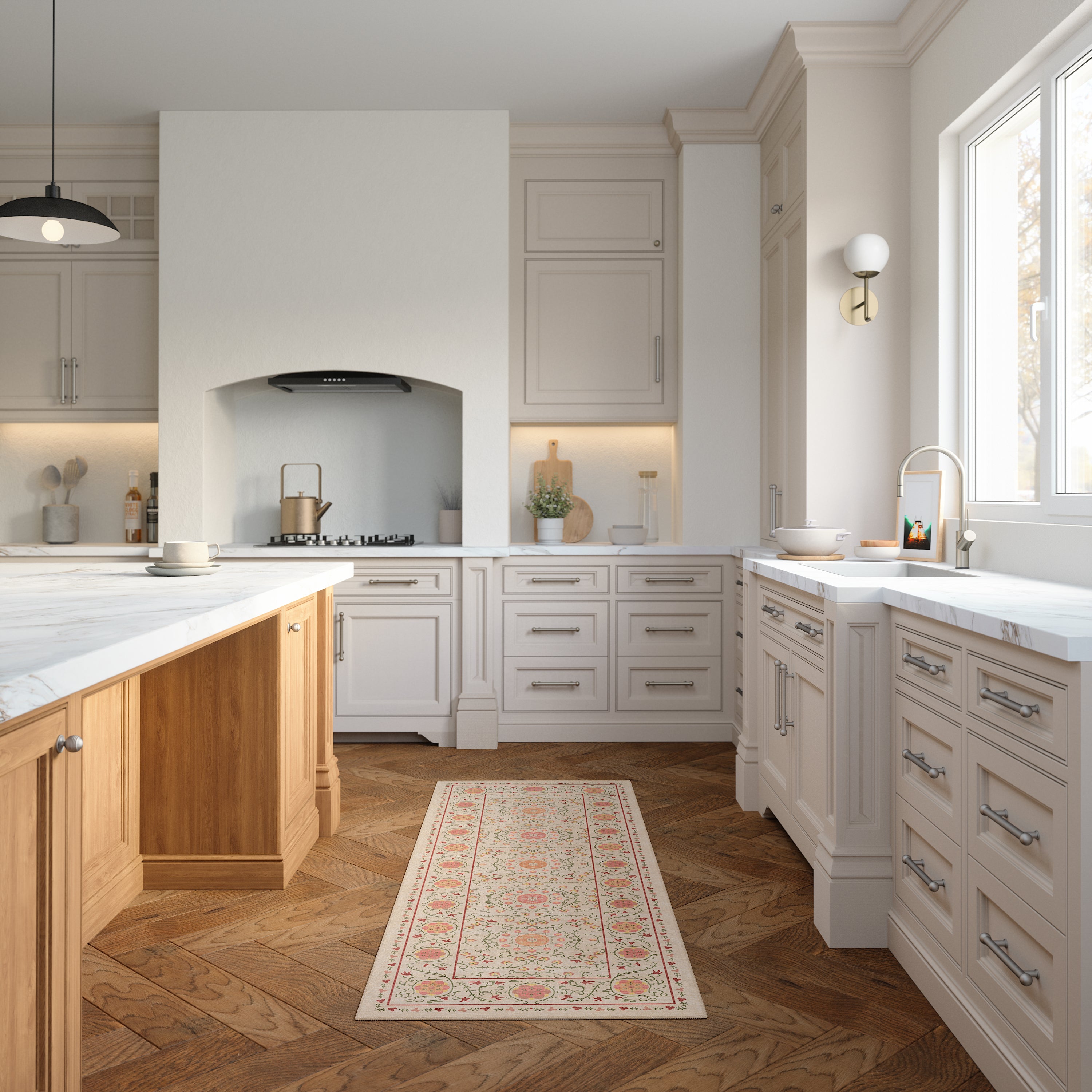 Rosalie Декоративен килим с медальон