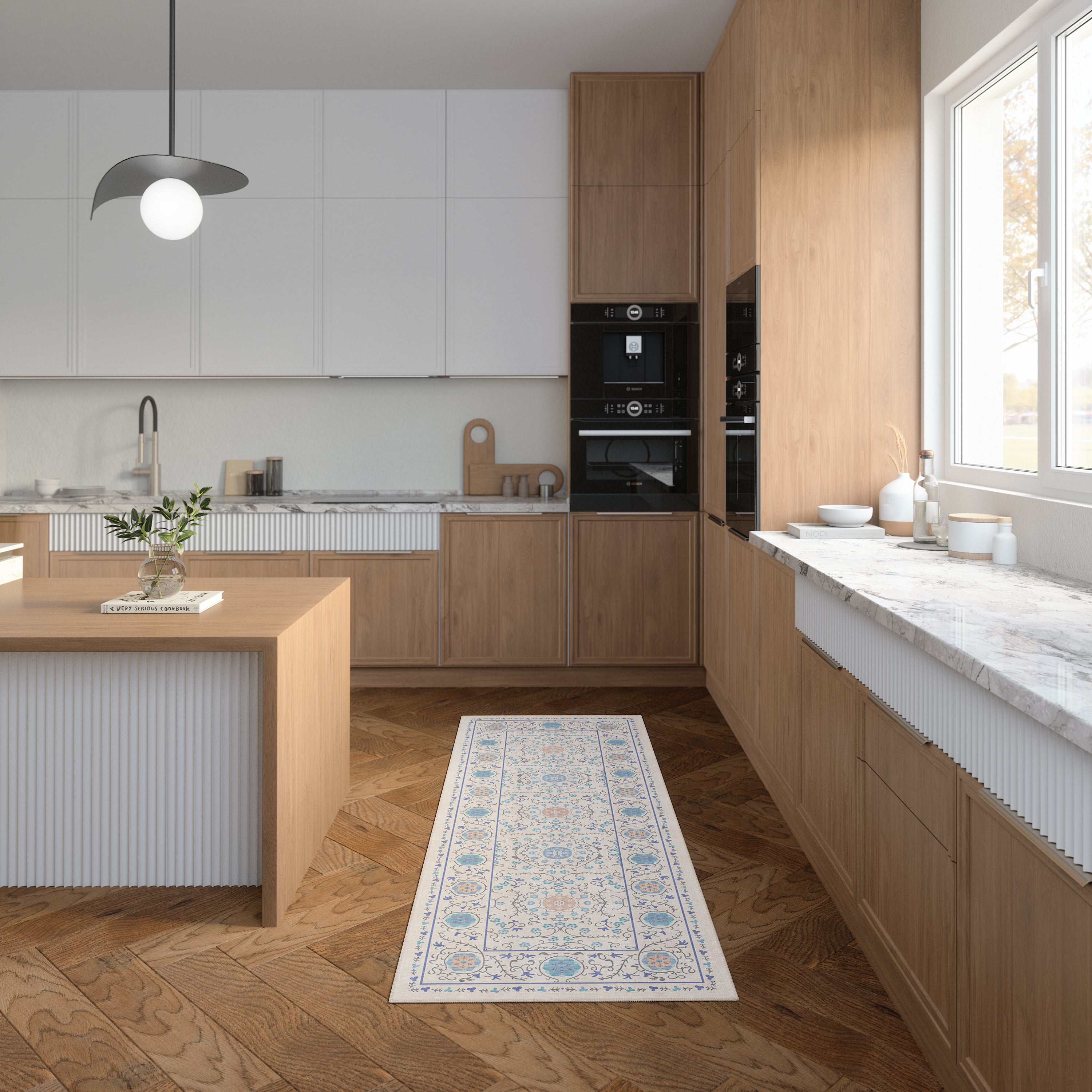 Rosalie Декоративен килим с медальон