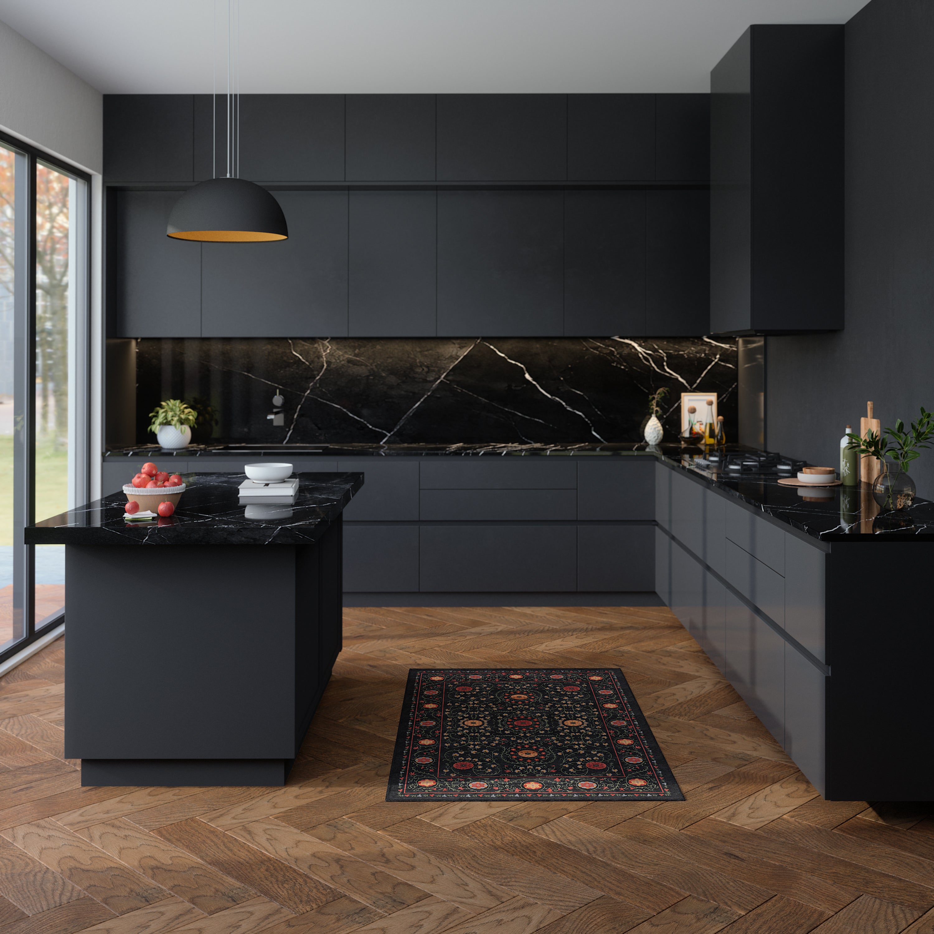 Rosalie Декоративен килим с медальон