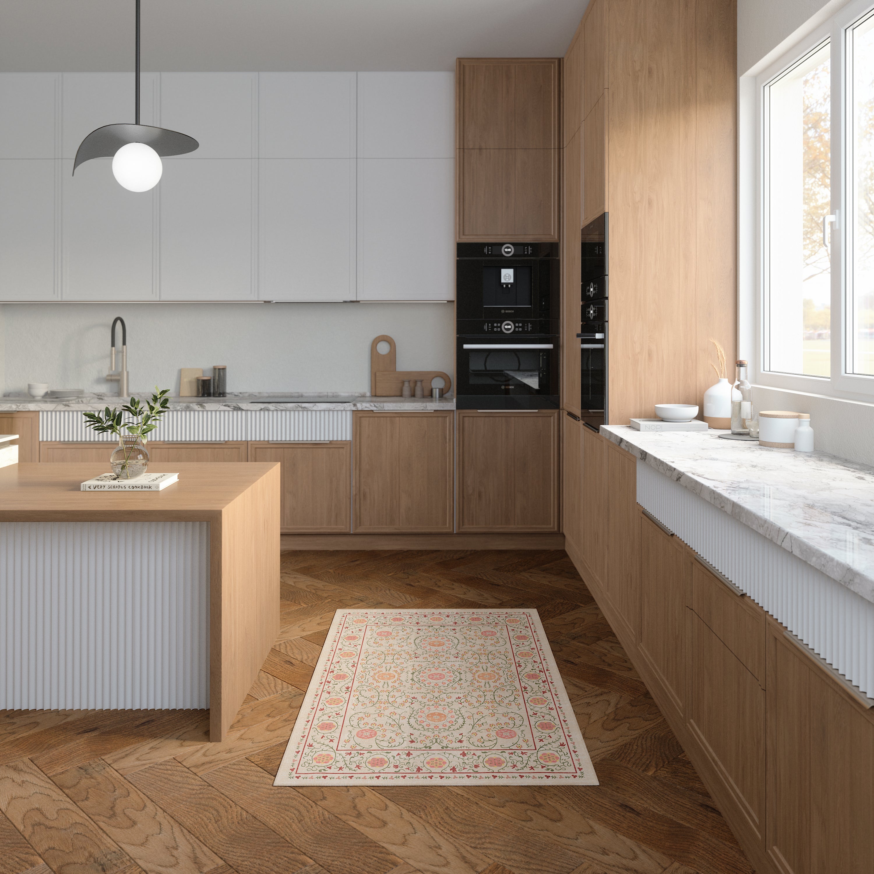 Rosalie Декоративен килим с медальон