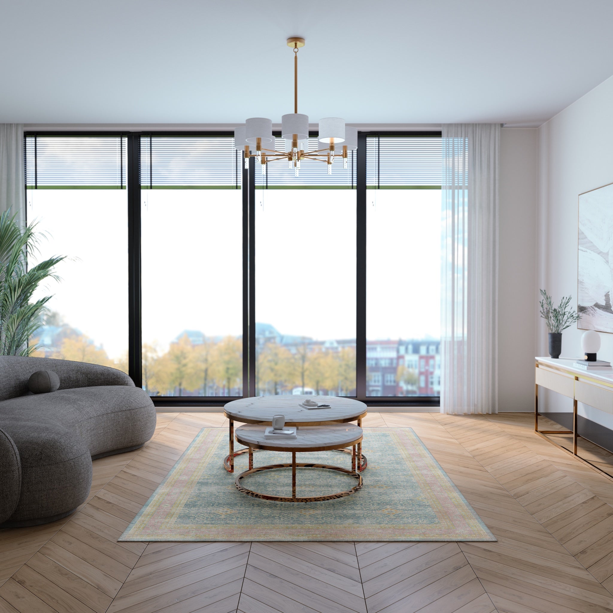 Elise Traditional Medallion Rug