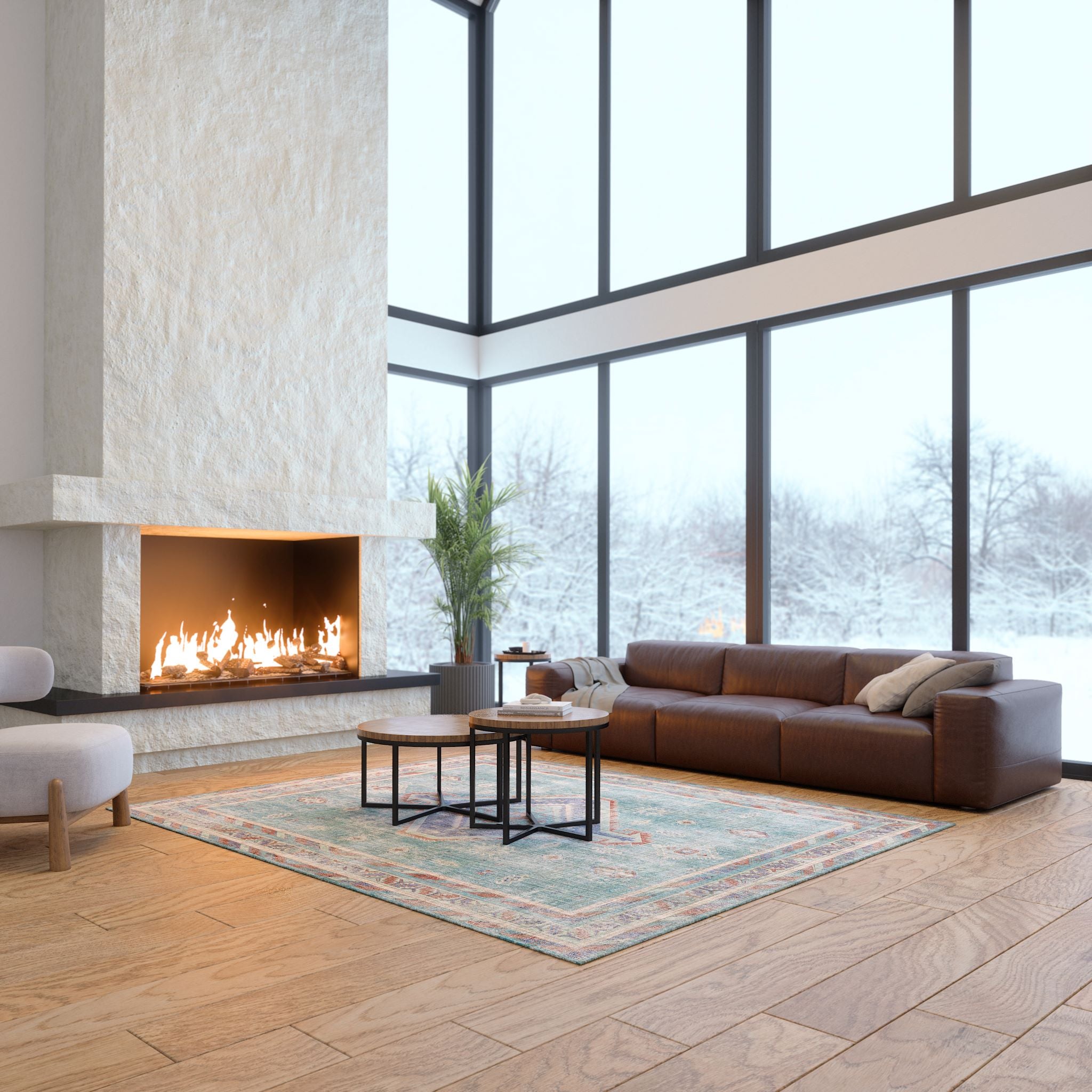 Cora Tapete Medalhão Ornamental