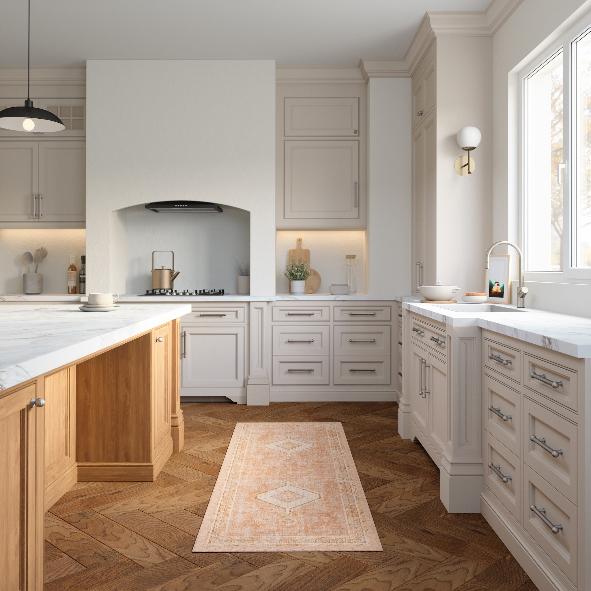 Cora Tapete Medalhão Ornamental