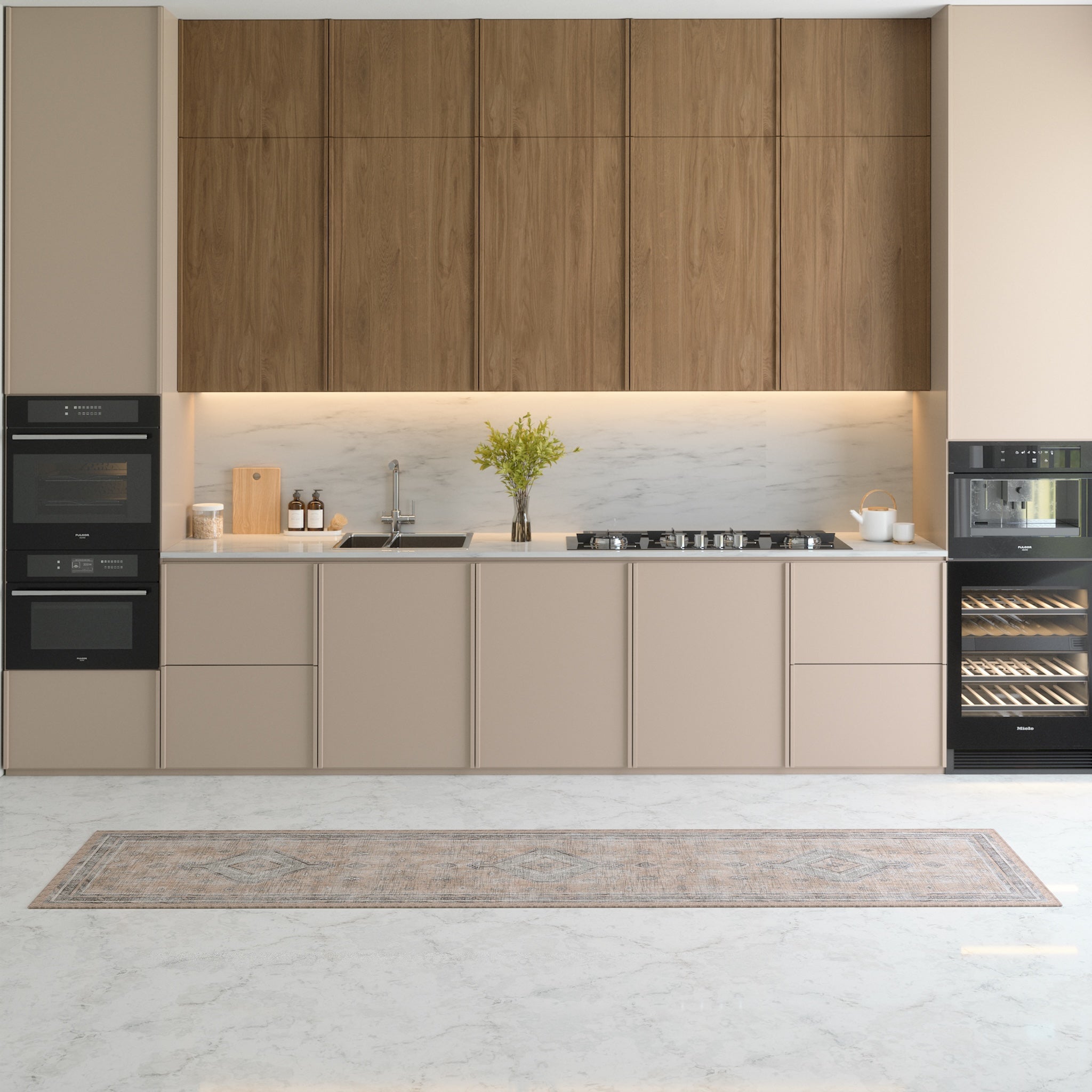 Cora Tapete Medalhão Ornamental