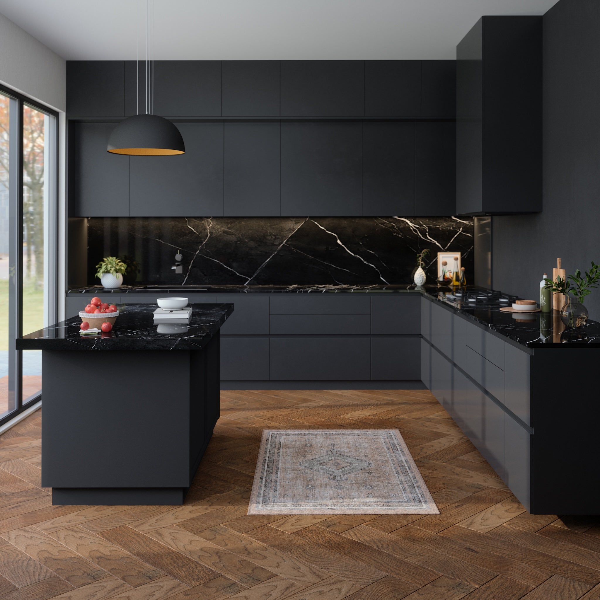 Cora Tapete Medalhão Ornamental