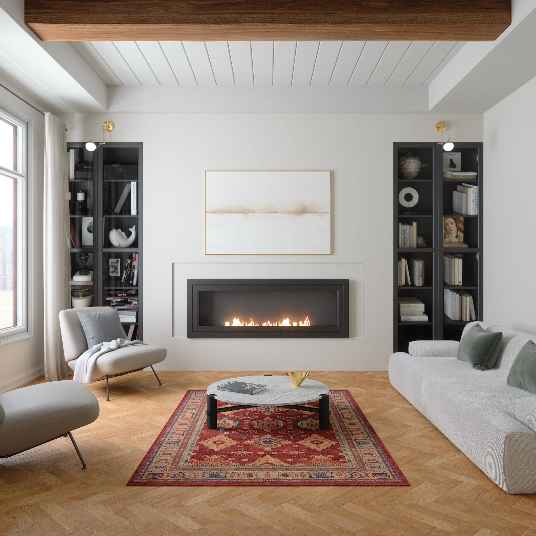 Eliza Ornamental Medallion Rug