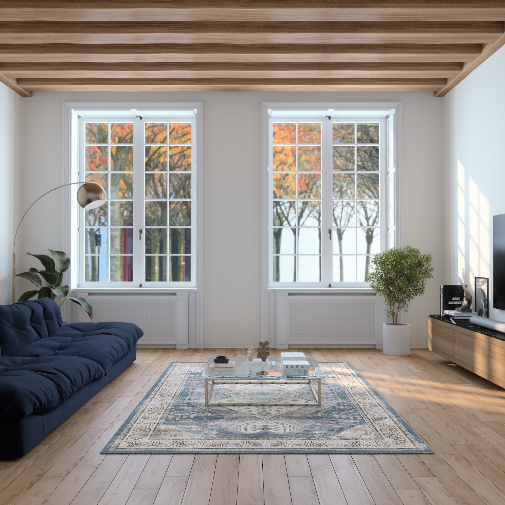 Isla Ornamental Medallion Rug