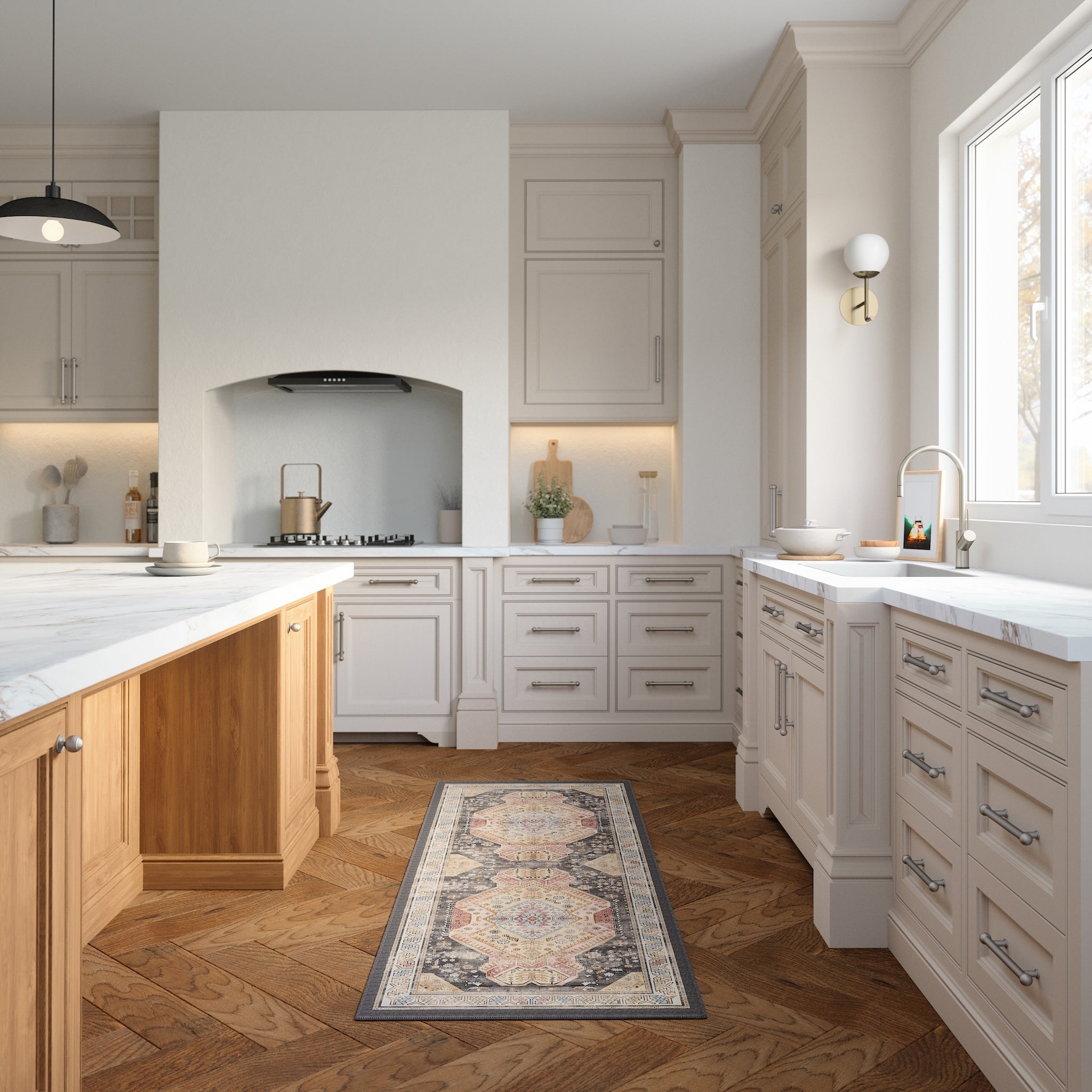 Isla Ornamental Medallion Rug