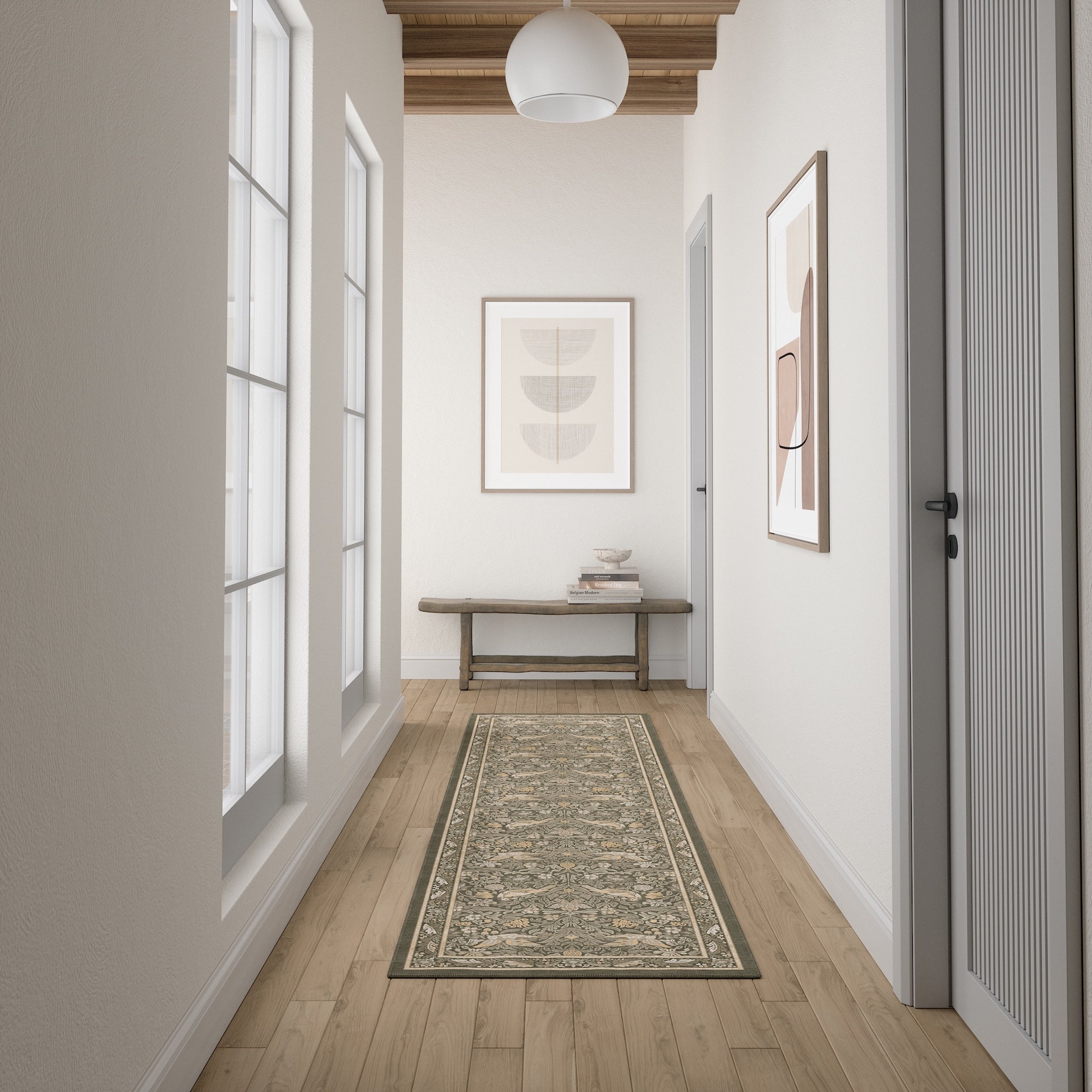 Ophelia Декоративен флорален килим