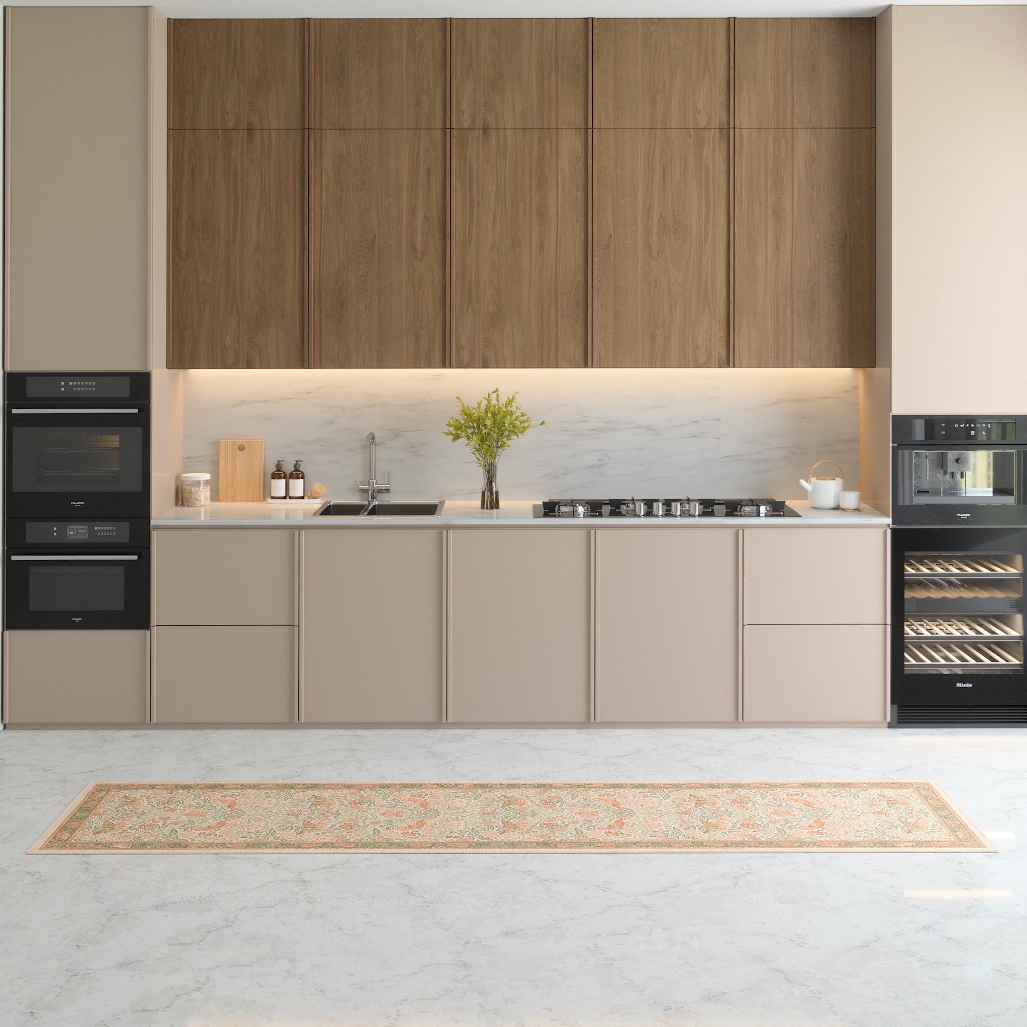 Ophelia Декоративен флорален килим