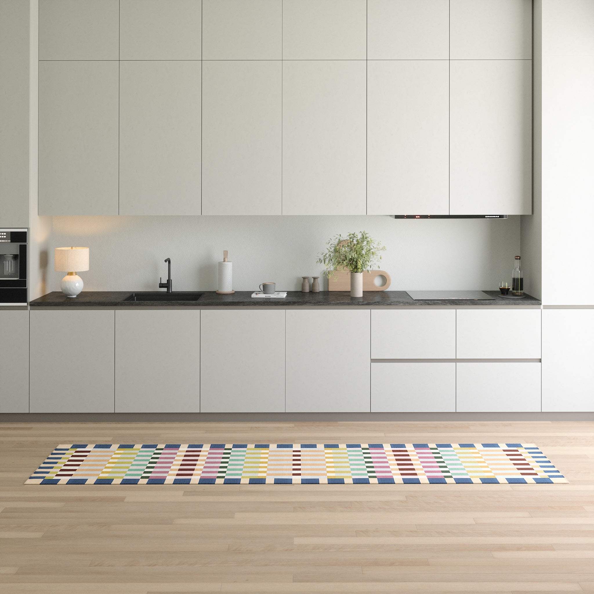 Emery Tapis Géométrique À Carreaux