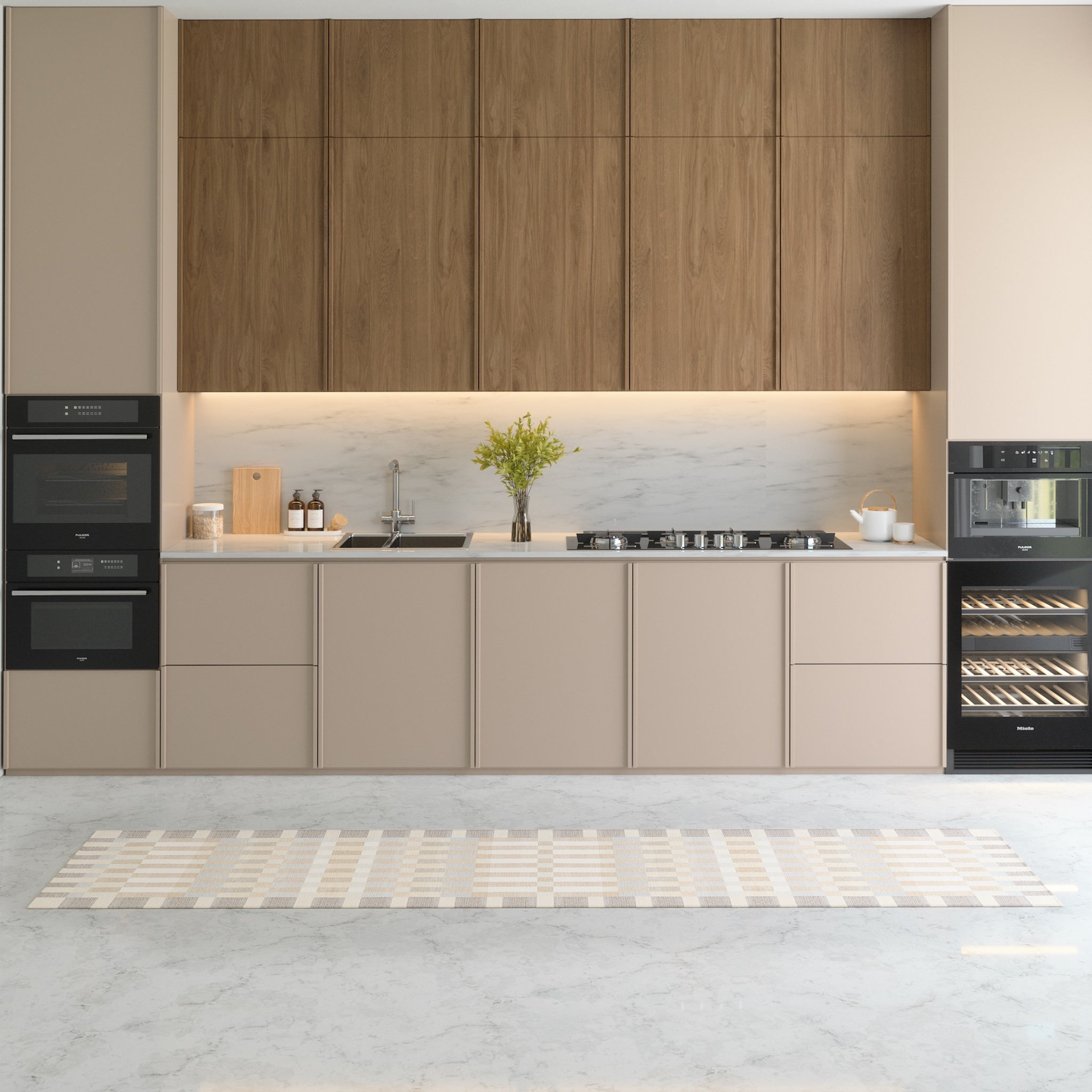 Emery Tapis Géométrique À Carreaux