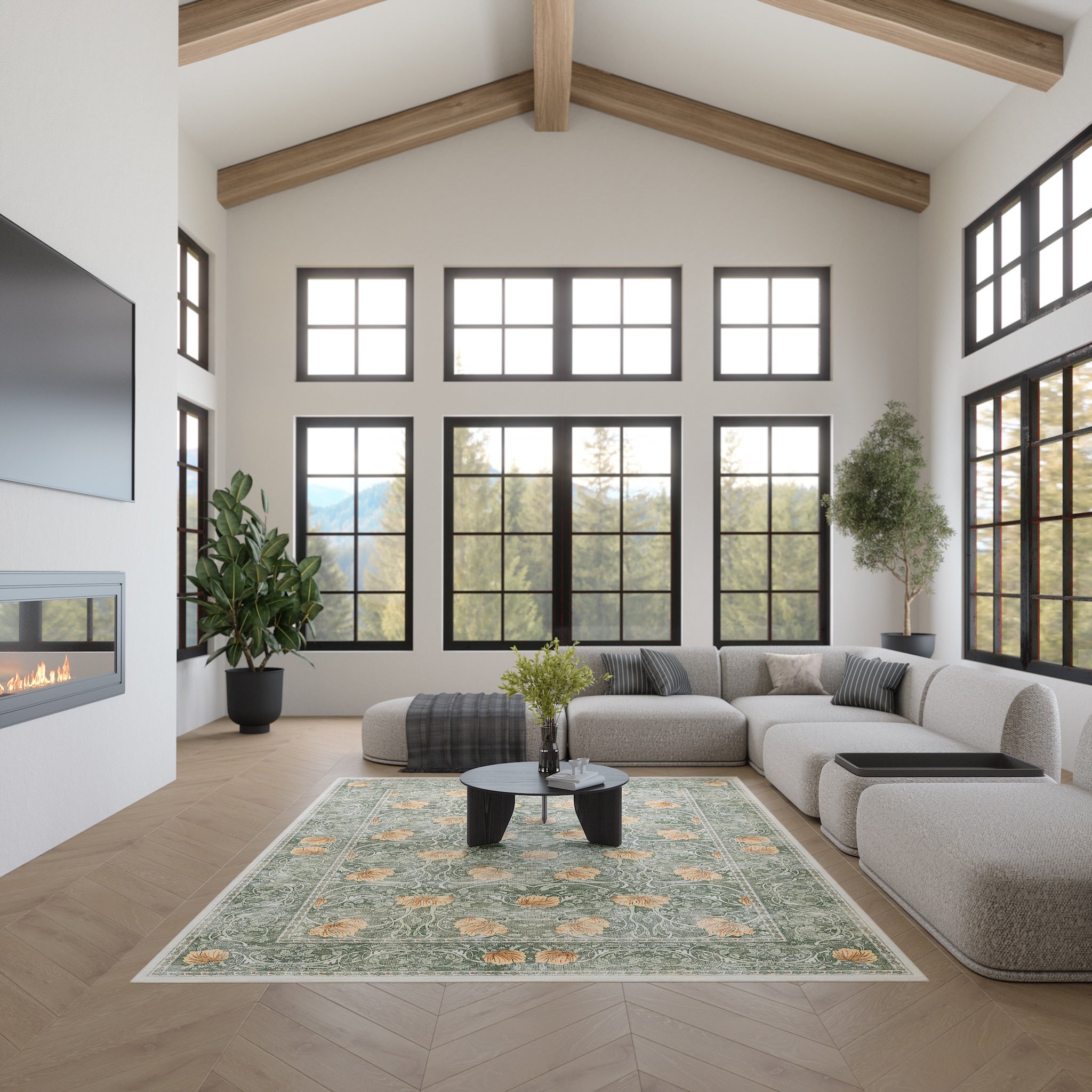 Florence Dywan W Ozdobne Kwiaty