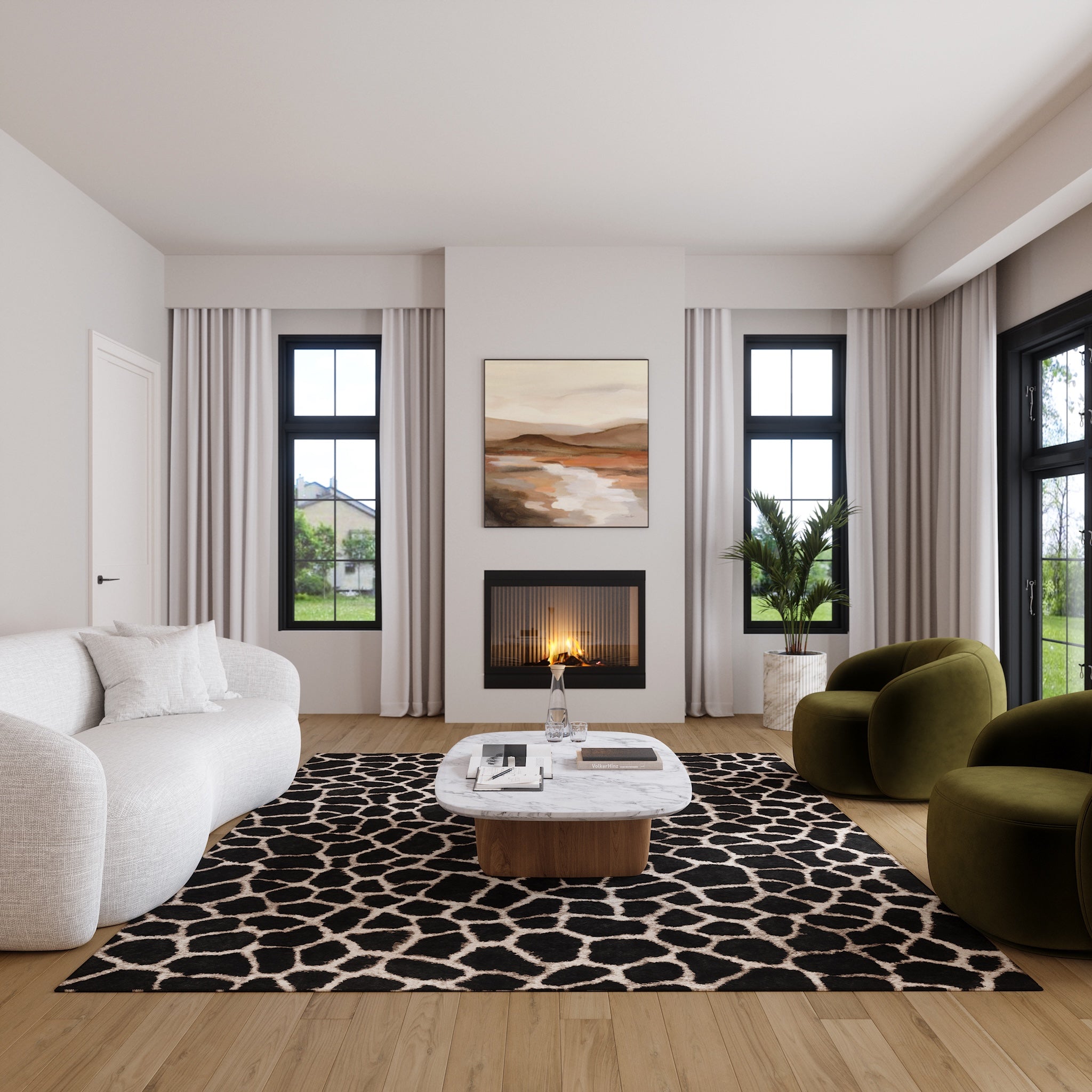 What Size Rug for a 10x12 Living Room?