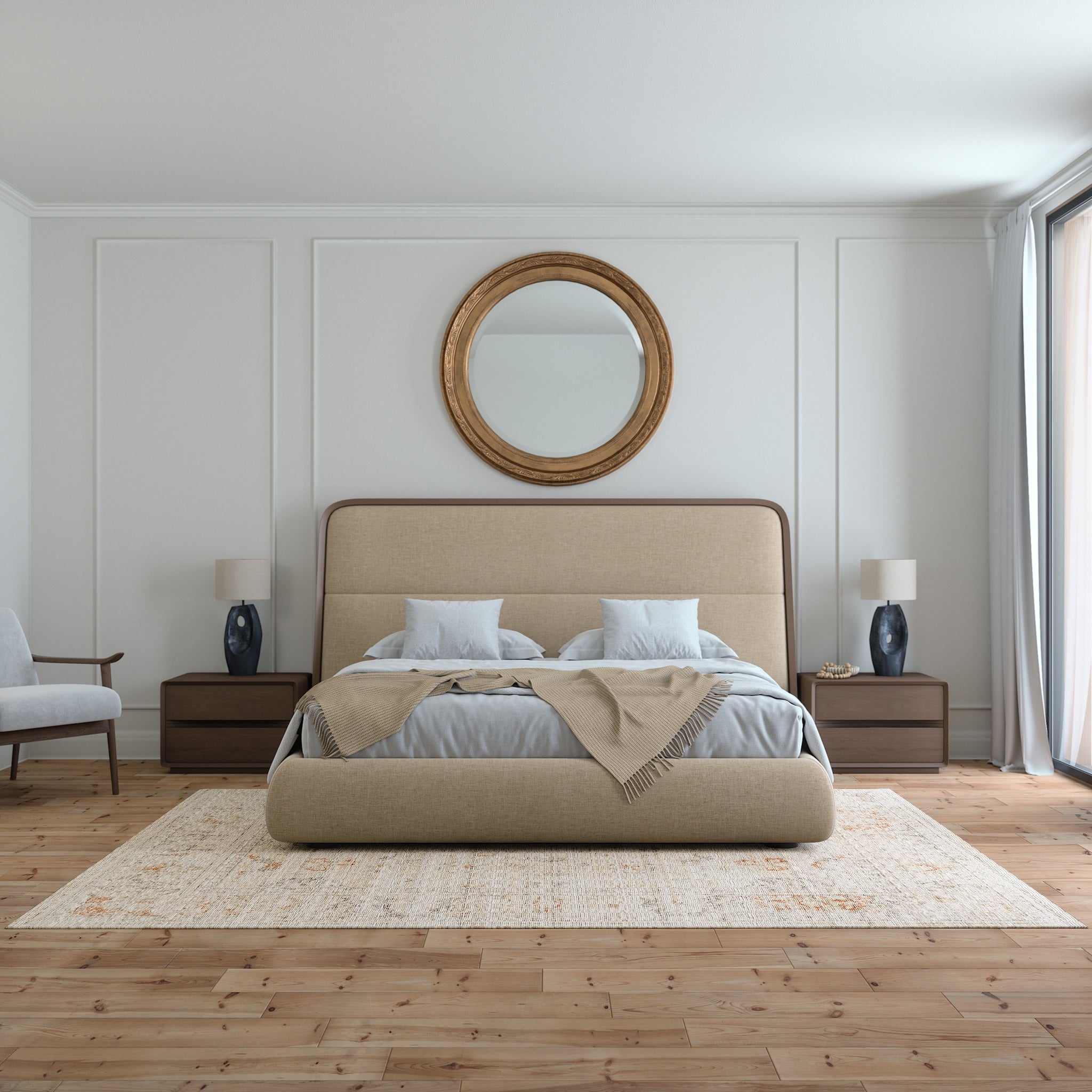 Bedroom Rug Placement: Sizes, Positions and Material Guide
