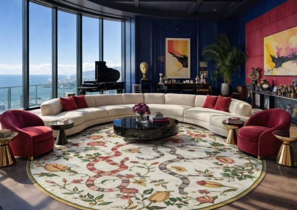 Round & Sculptural Rugs: 2026 Organic Design Trends