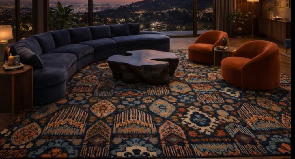 How Curved Furniture Is Rewriting Rug Rules in 2026