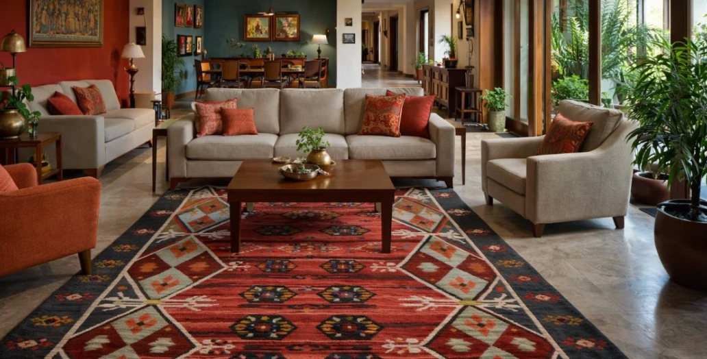 Rug Placement Mistakes That Break Small Spaces