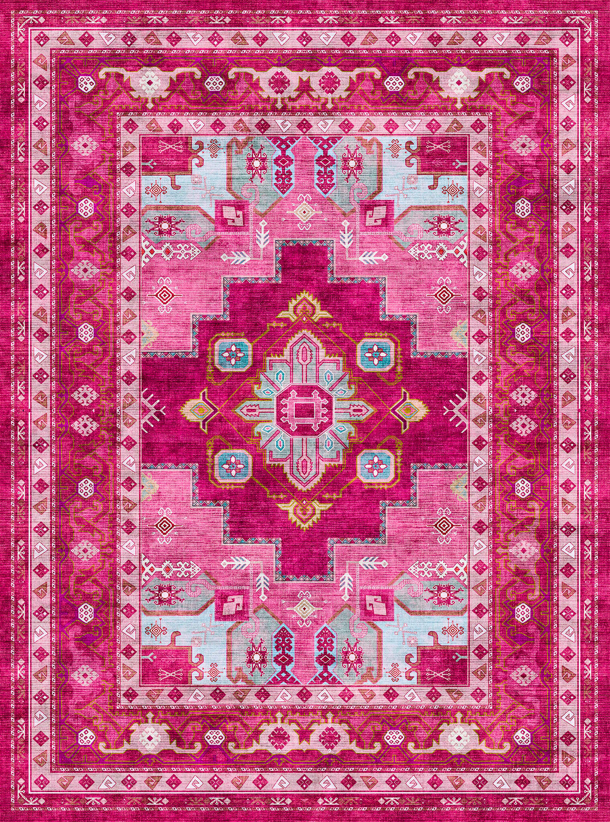 Milo Traditional Medallion Rug