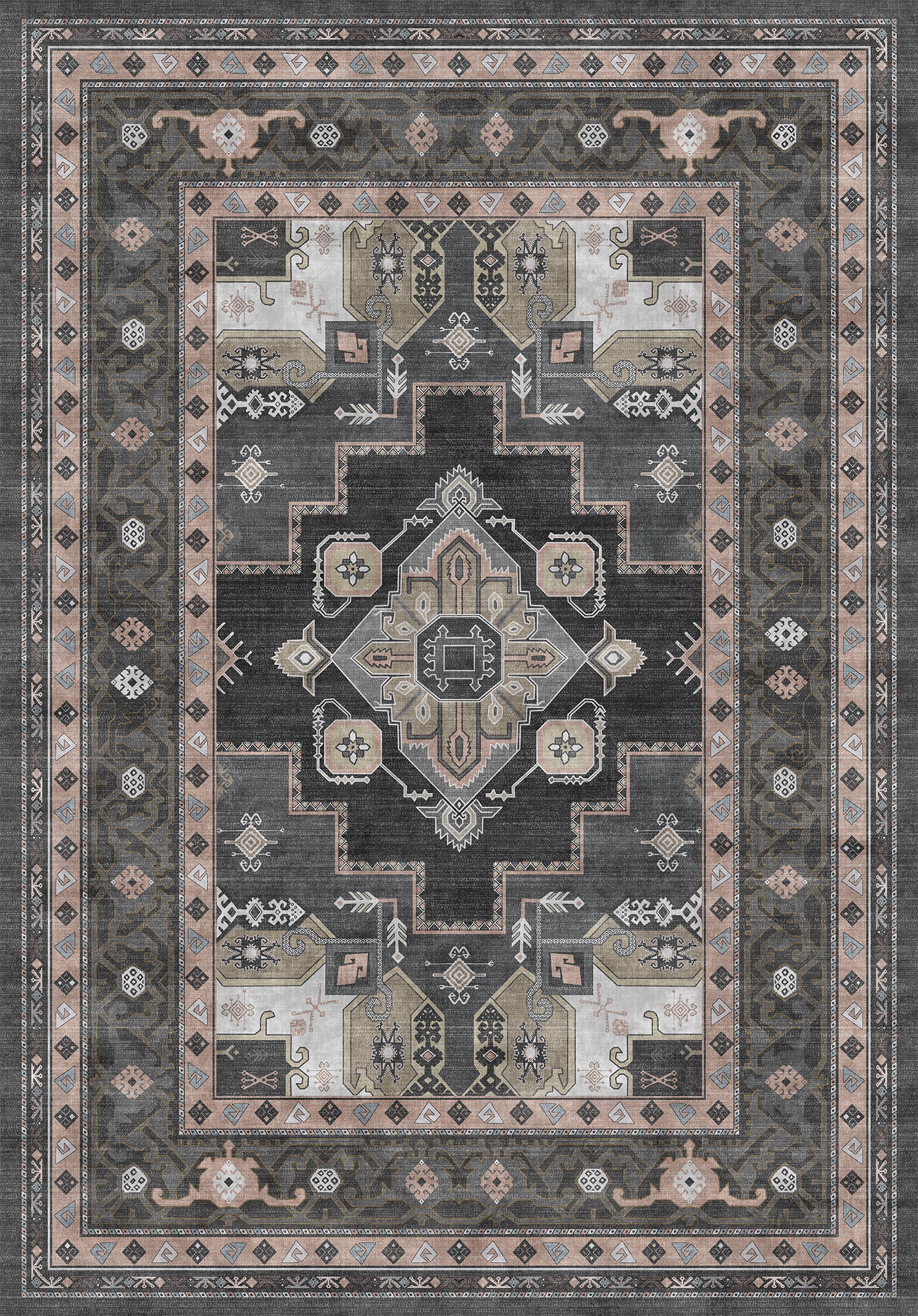 Milo Traditional Medallion Rug