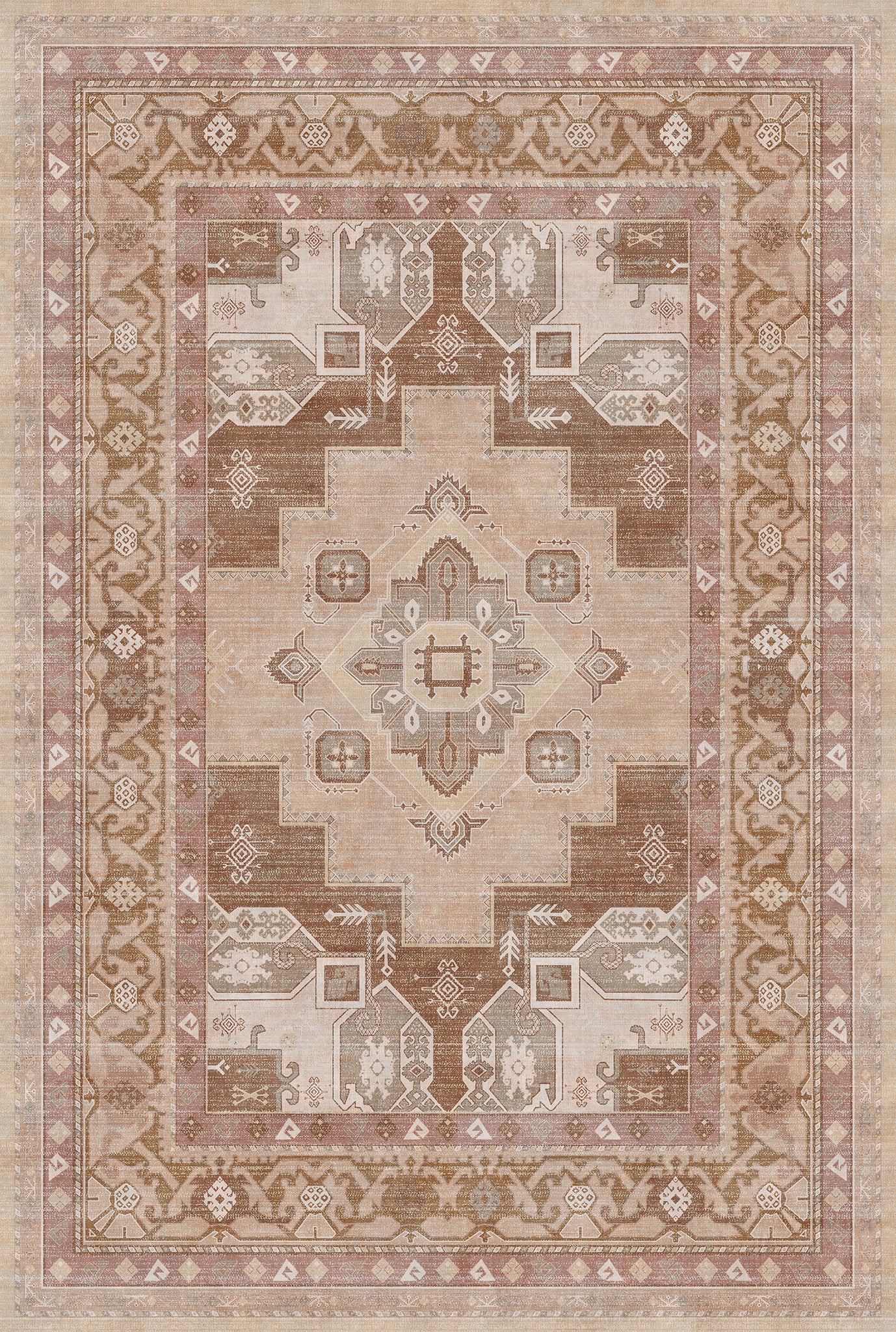 Milo Traditional Medallion Rug