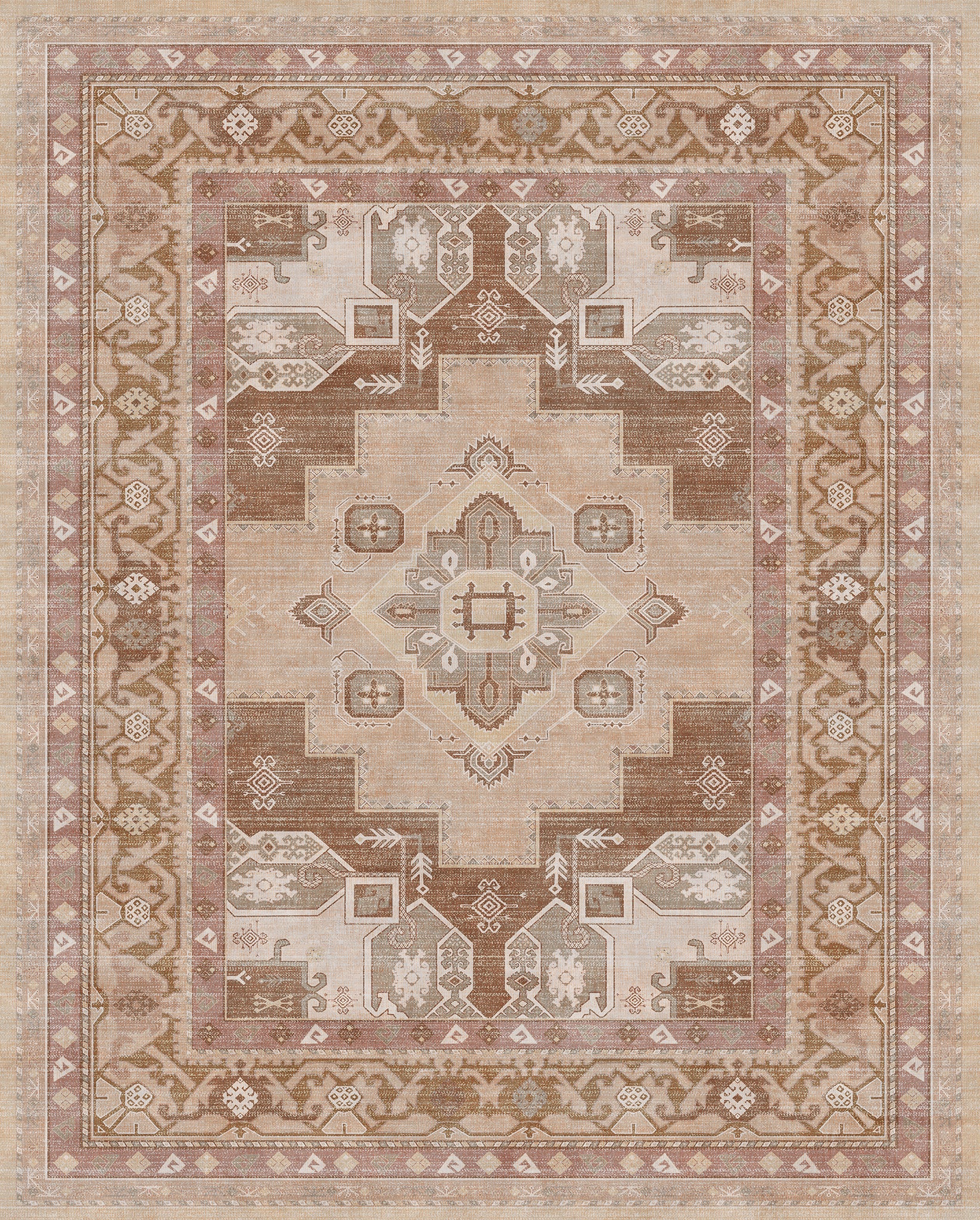 Milo Traditional Medallion Rug