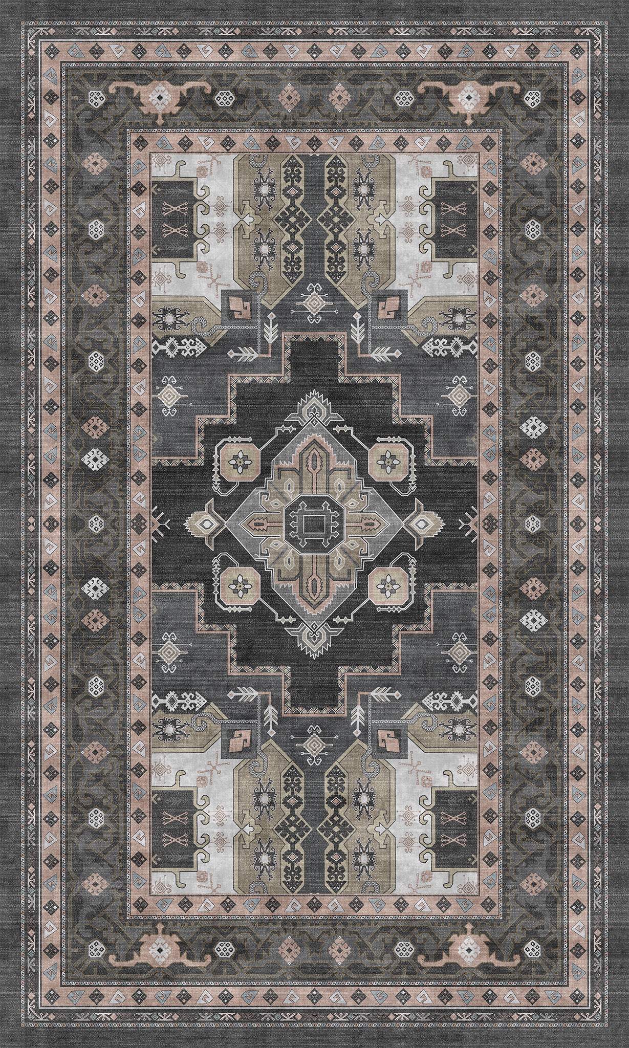 Milo Traditional Medallion Rug