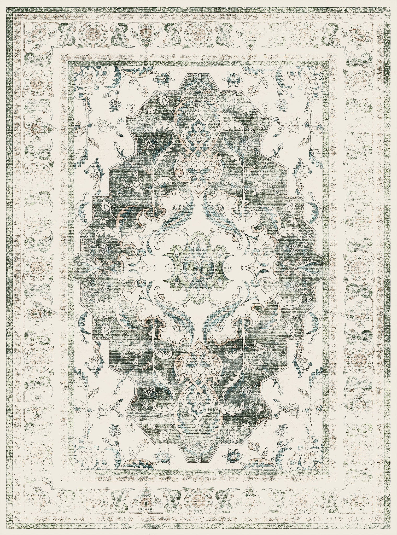 Mara Traditional Medallion Rug