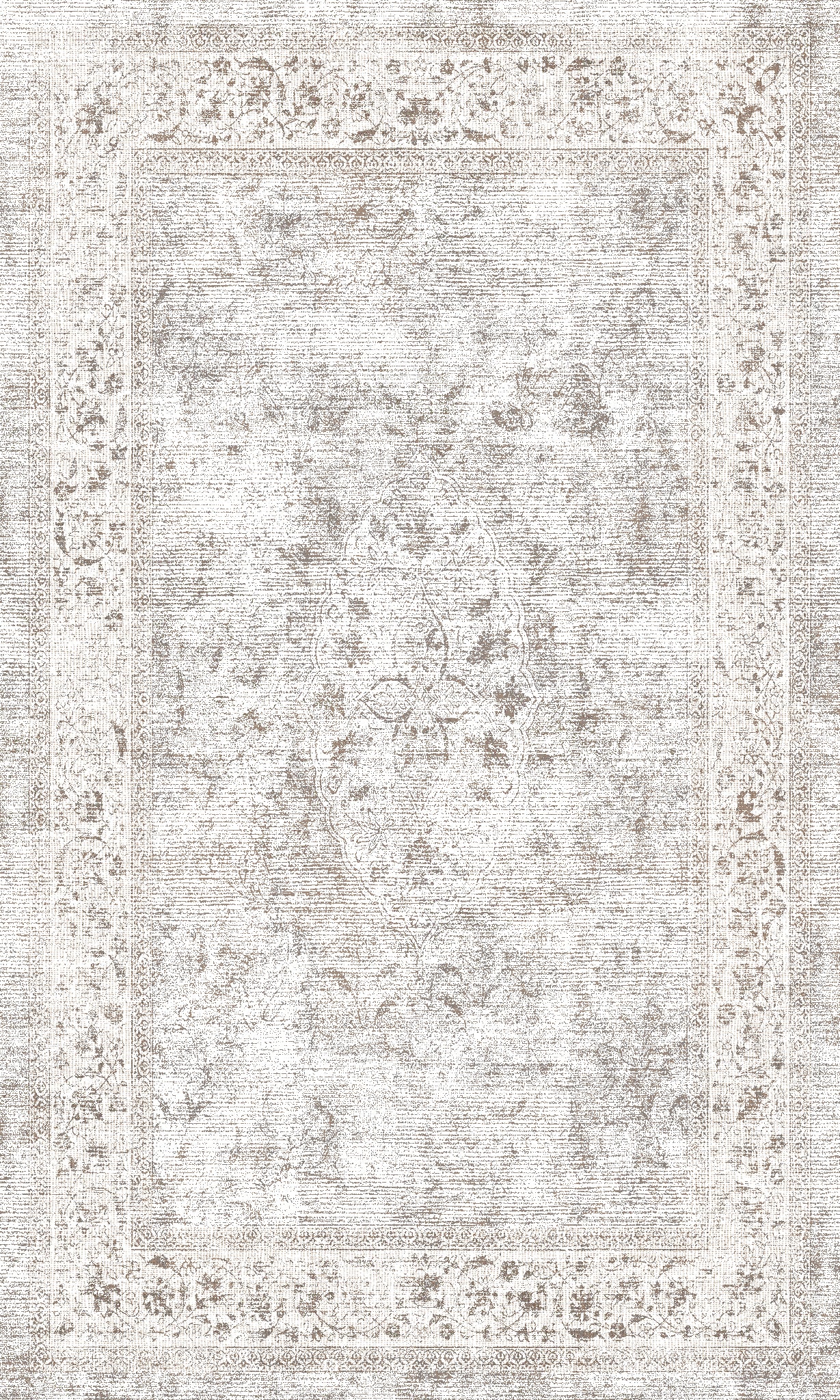 Aria Vintage Distressed Floral Rug